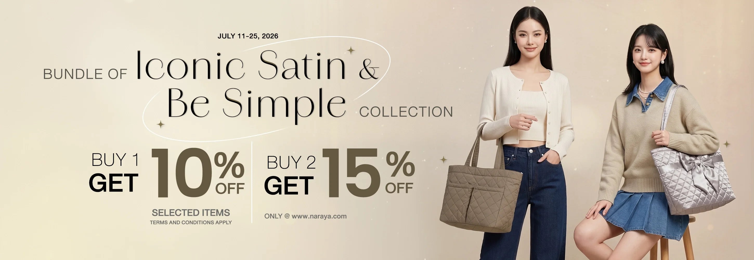 Iconic Satin and Be Simple