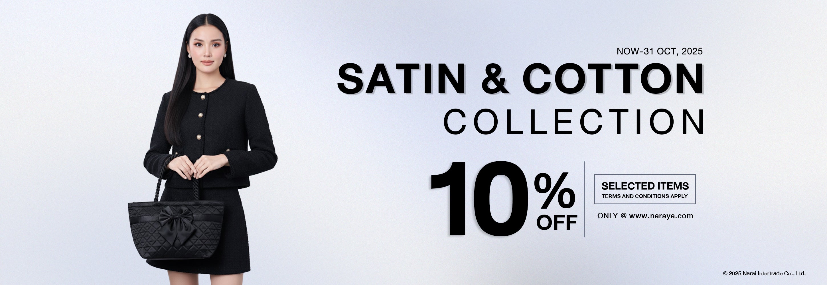 Iconic Satin and Cotton