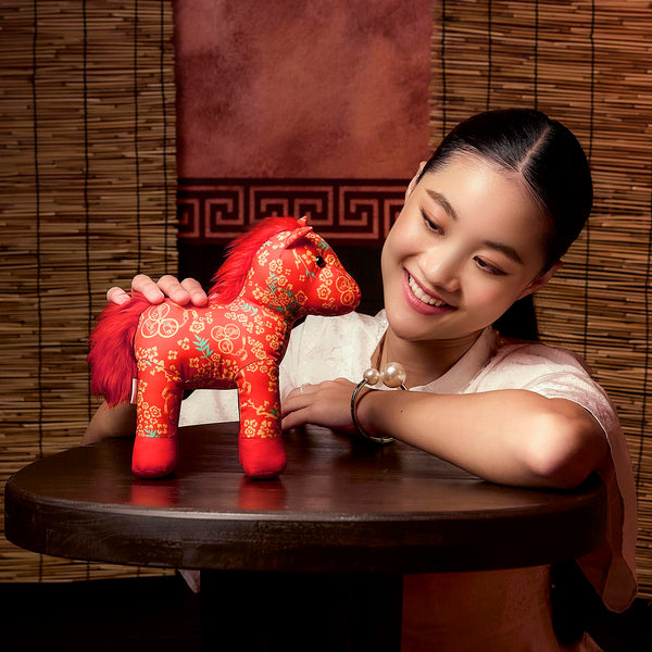 NaRaYa Chinese New Year Horse Doll