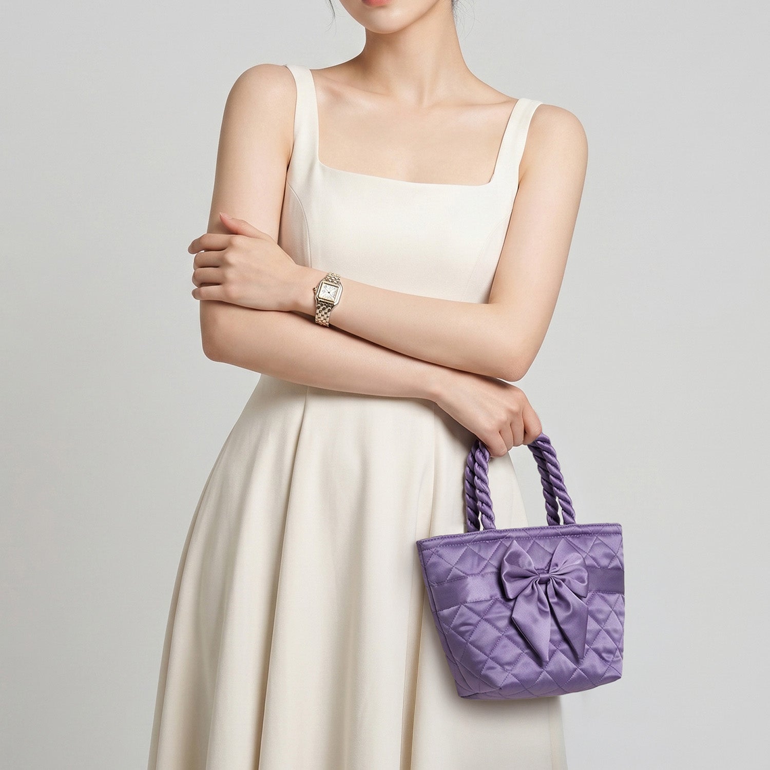 กระเป๋าถือ Satin ไซส์ SS
