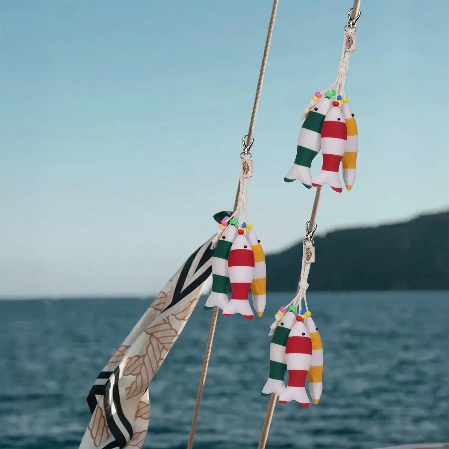 NaRaYa Beach Little Fish Key Chain Set