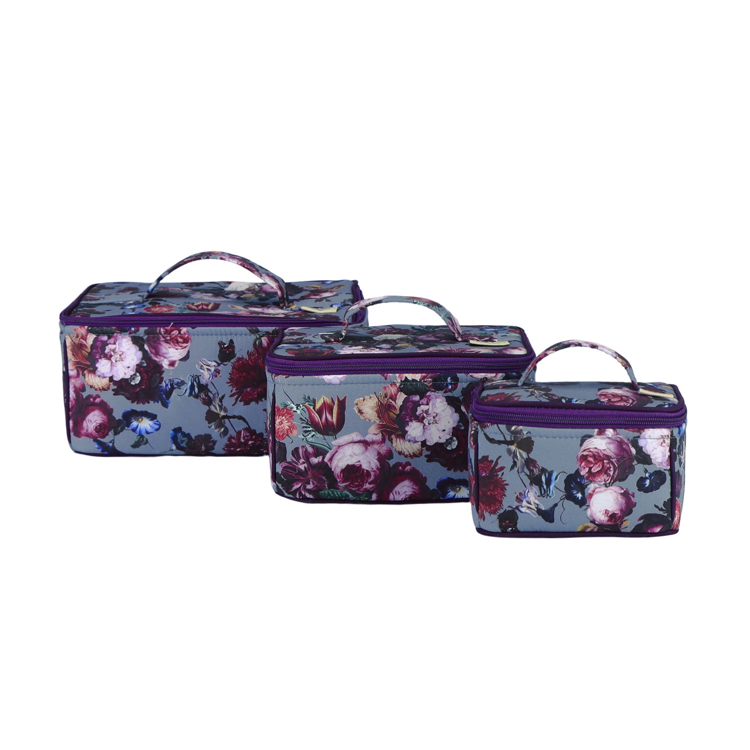 NaRaYa Cosmetic Bags (Set Of 3)