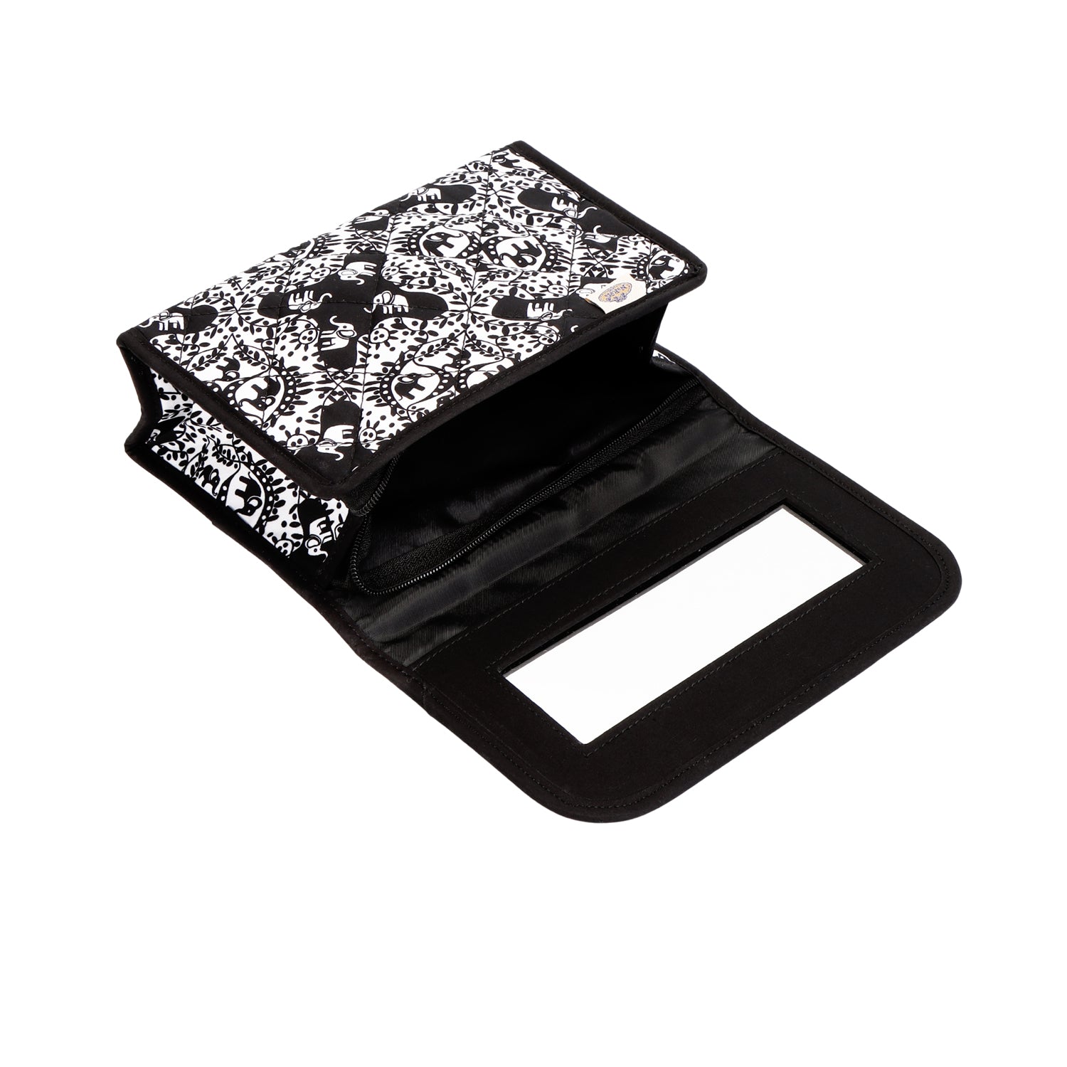 Cosmetic Bag With Mirror L - NaRaYa