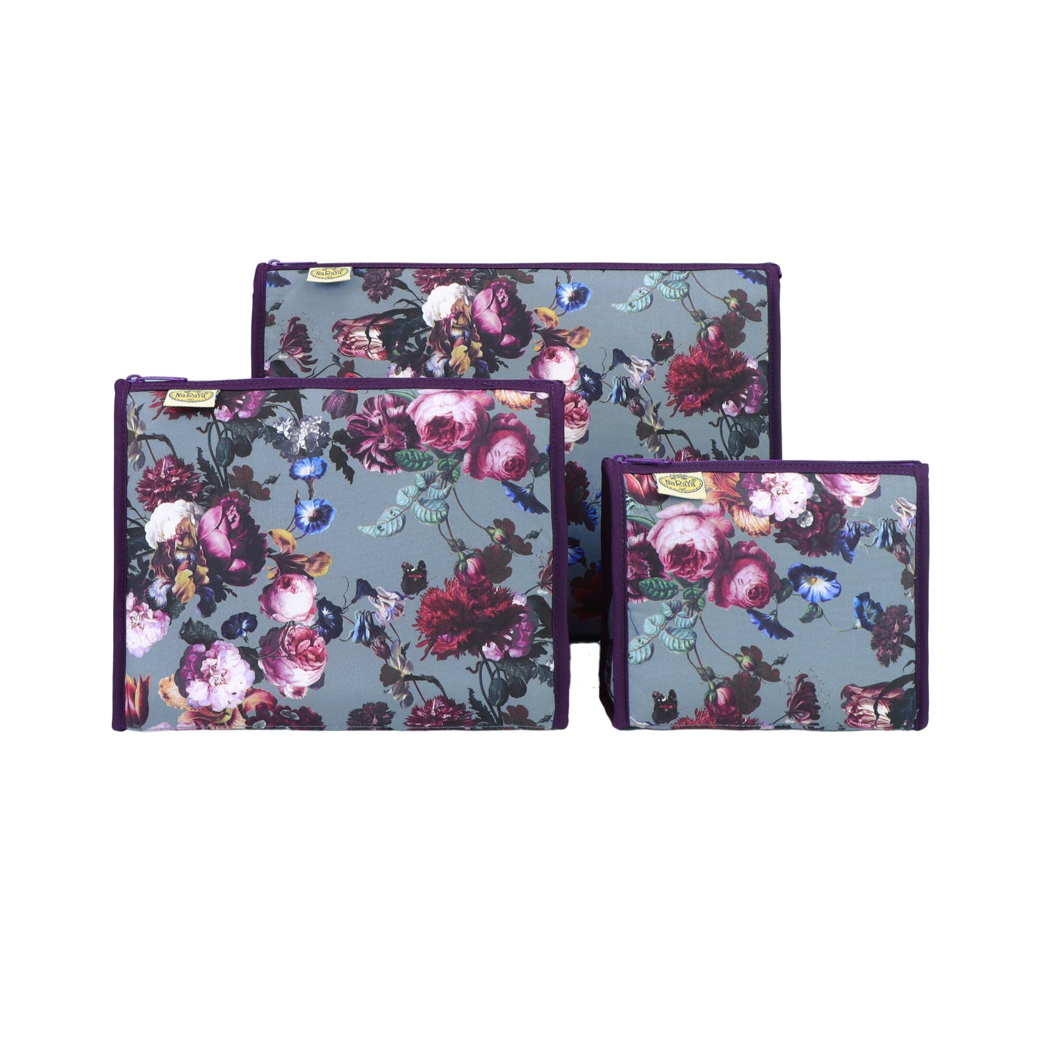NaRaYa Cosmetic Bags Set Of 3 - NaRaYa