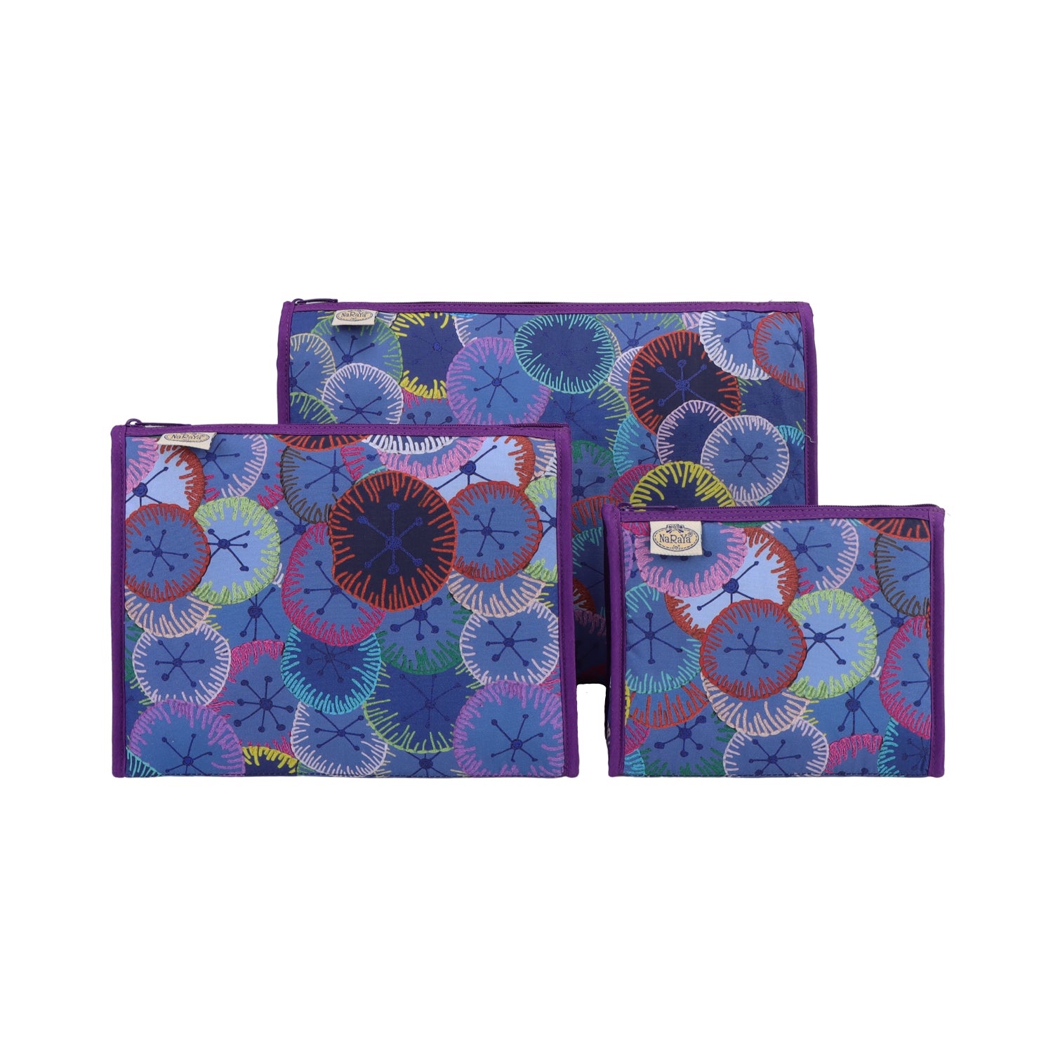 NaRaYa Cosmetic Bags Set Of 3 - NaRaYa
