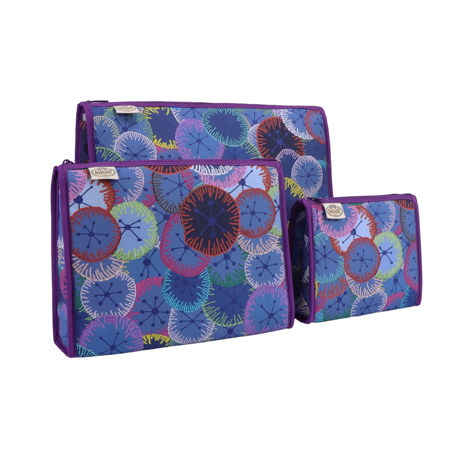 NaRaYa Cosmetic Bags Set Of 3 - NaRaYa