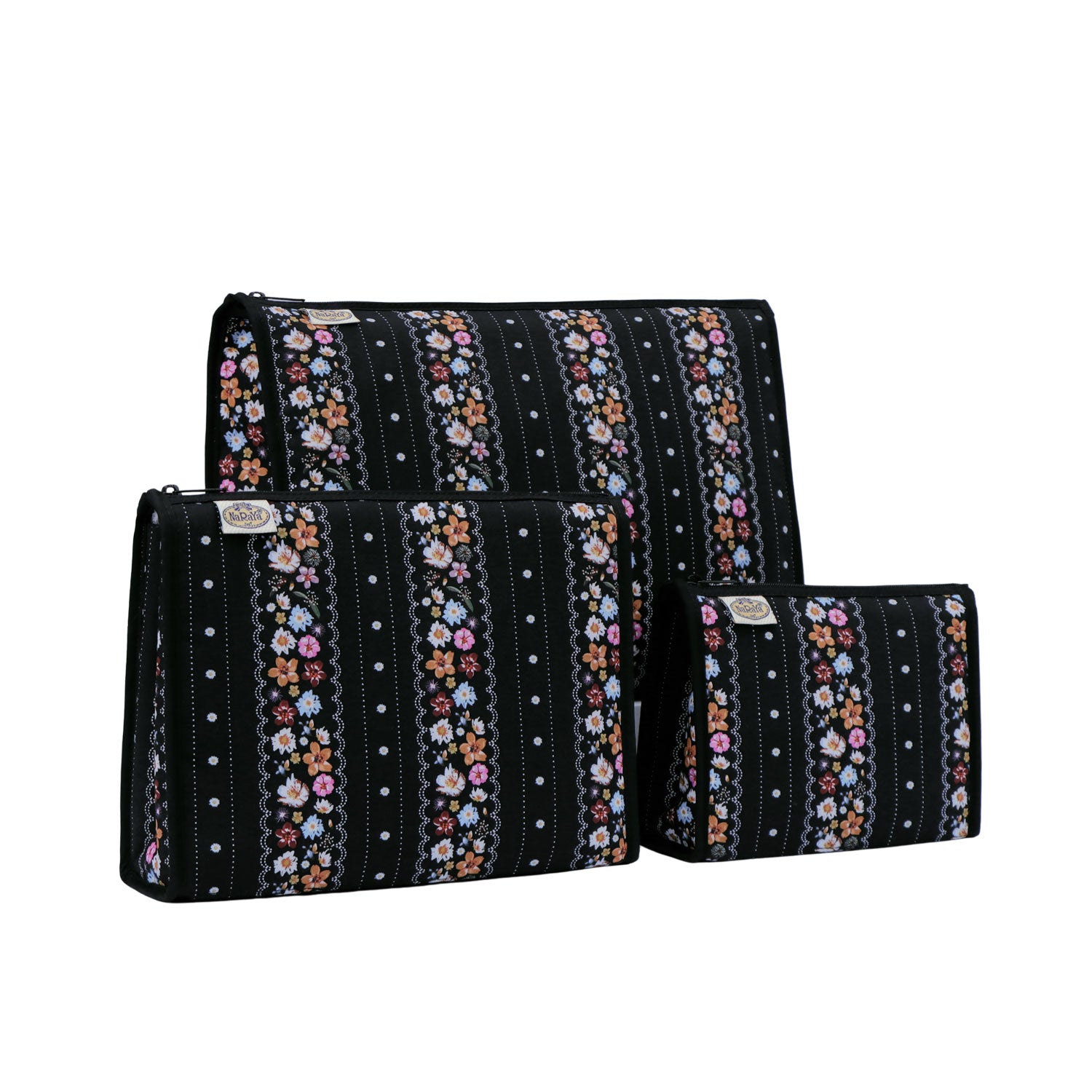 NaRaYa Cosmetic Bags Set Of 3 - NaRaYa