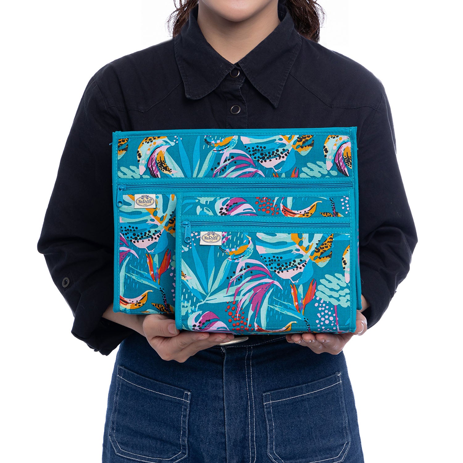 NaRaYa Cosmetic Bags Set Of 2 - NaRaYa