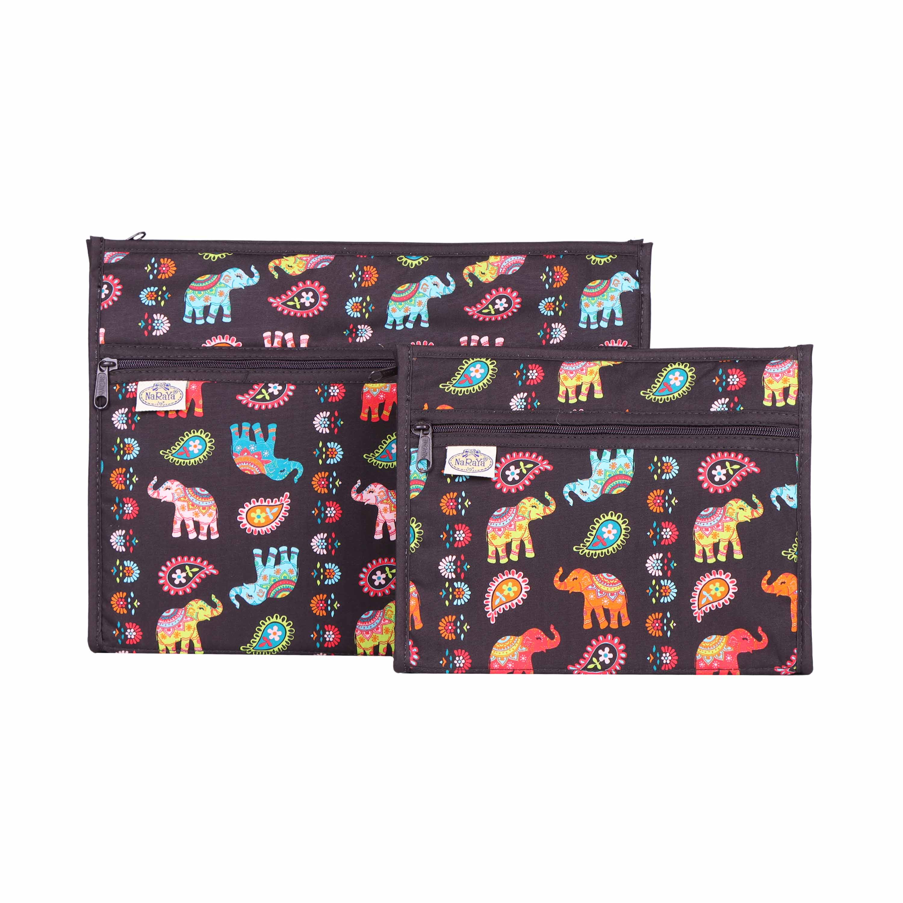 NaRaYa Cosmetic Bags Set Of 2 - NaRaYa