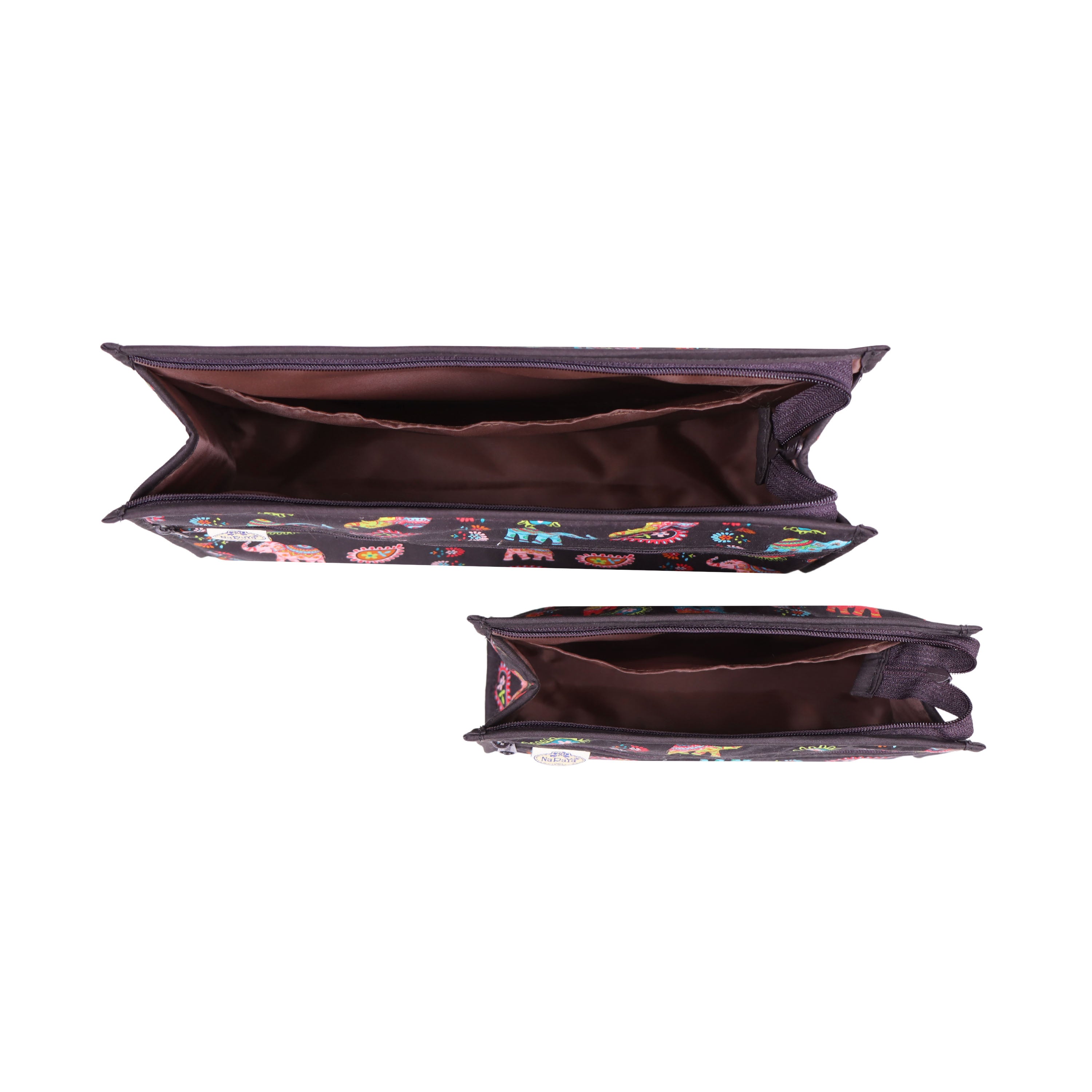 NaRaYa Cosmetic Bags Set Of 2