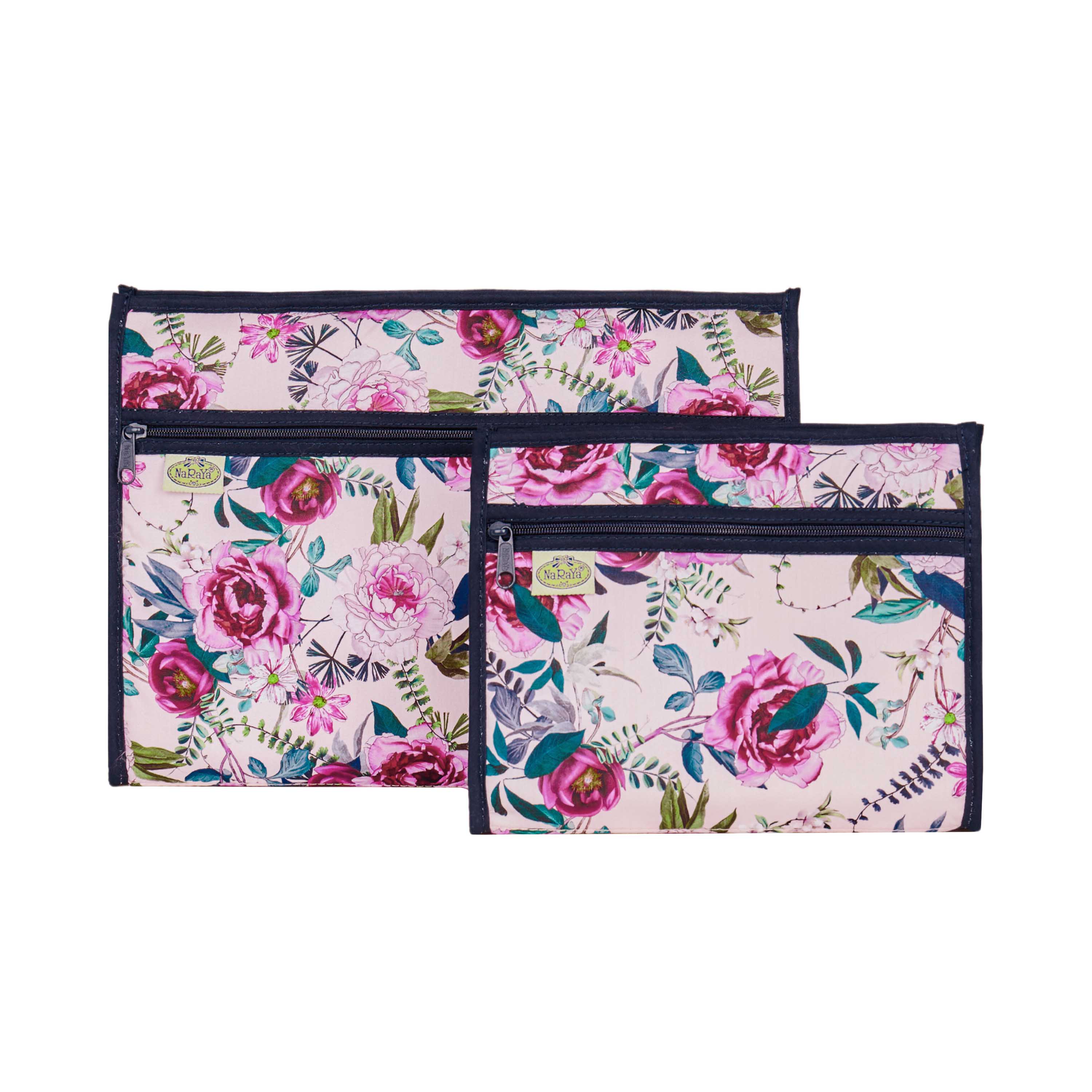 NaRaYa Cosmetic Bags Set Of 2 - NaRaYa