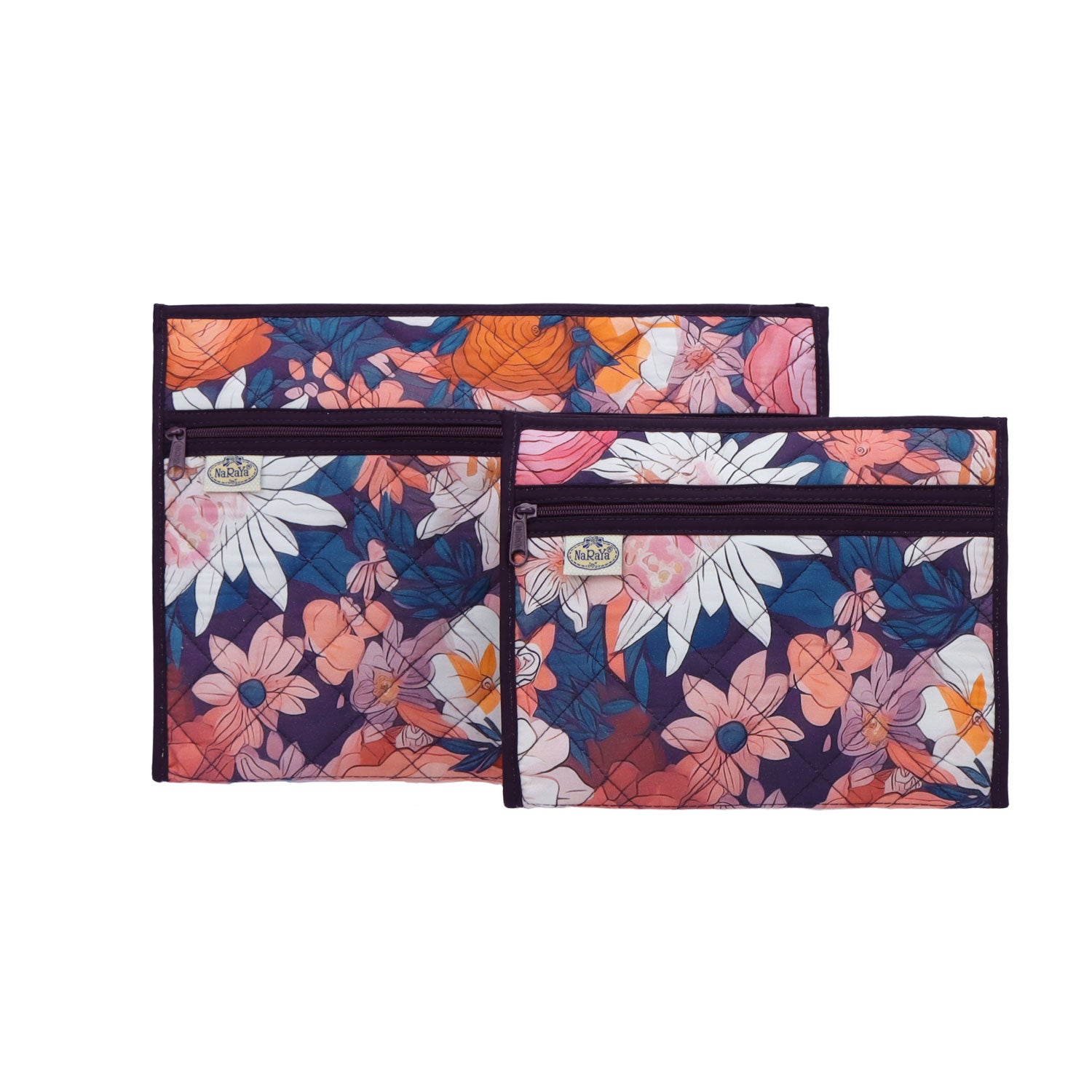 NaRaYa Cosmetic Bags (Set Of 2) - NaRaYa