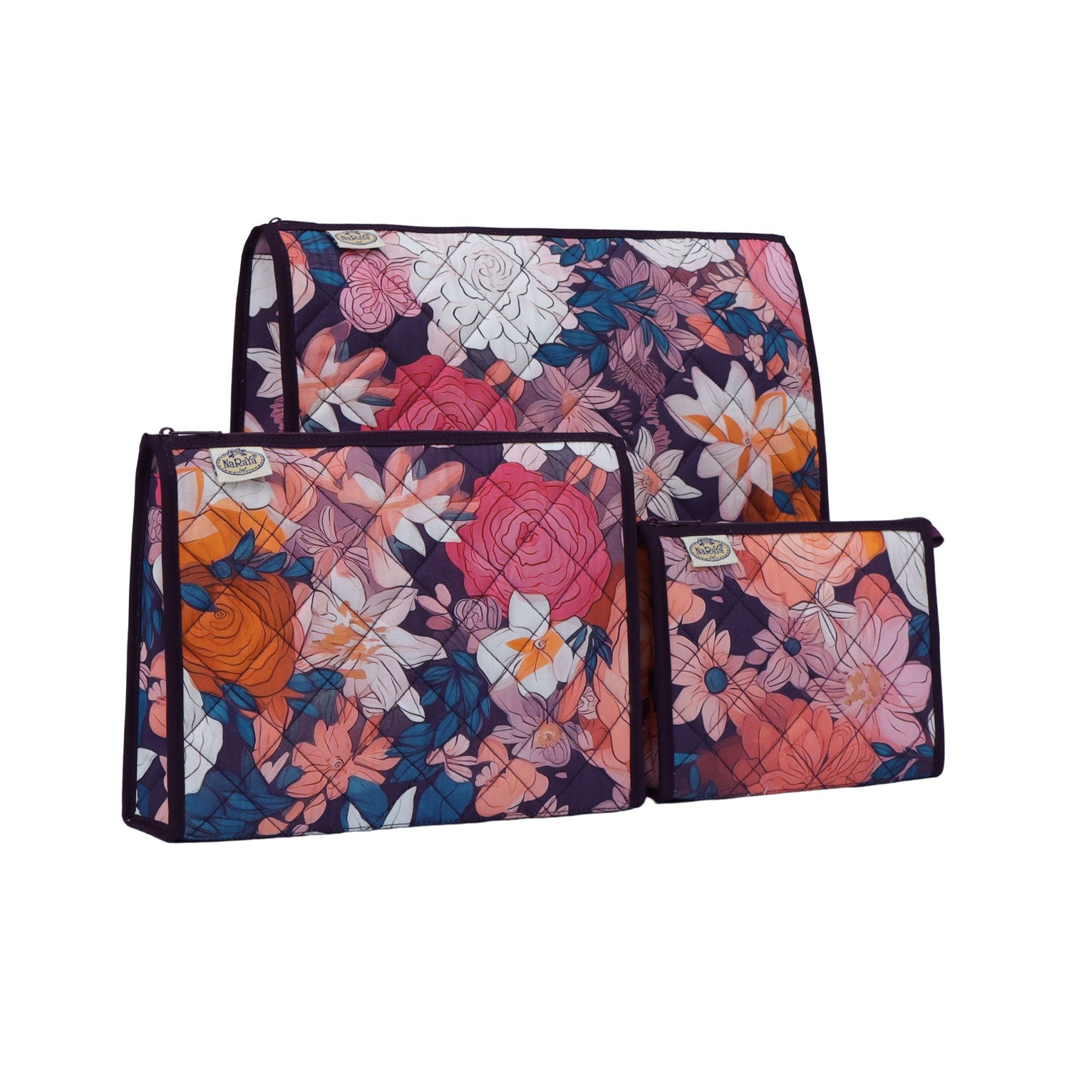 NaRaYa Cosmetic Bags (Set Of 3) - NaRaYa