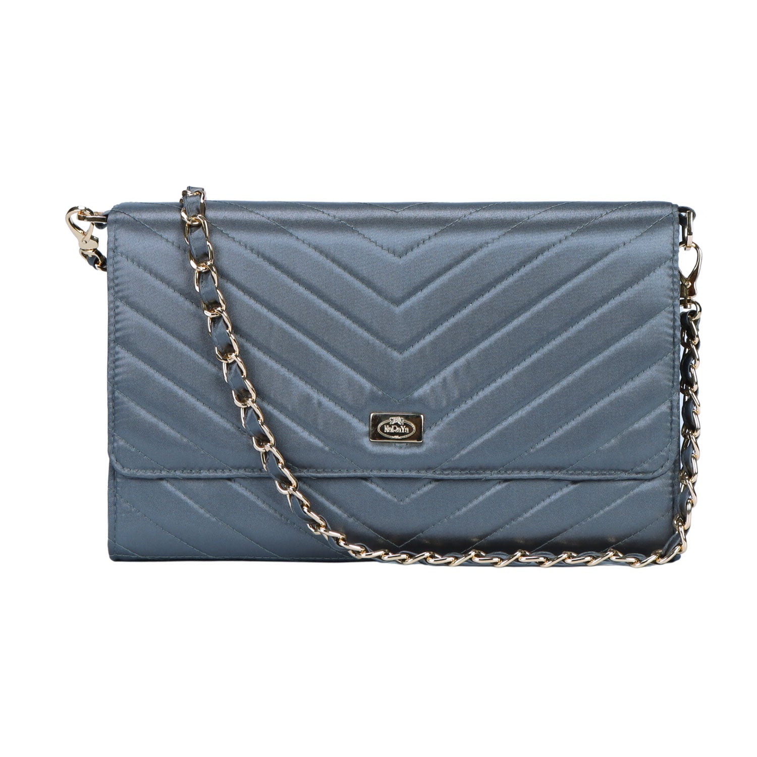 NaRaYa Satin Shoulder Bag - NaRaYa