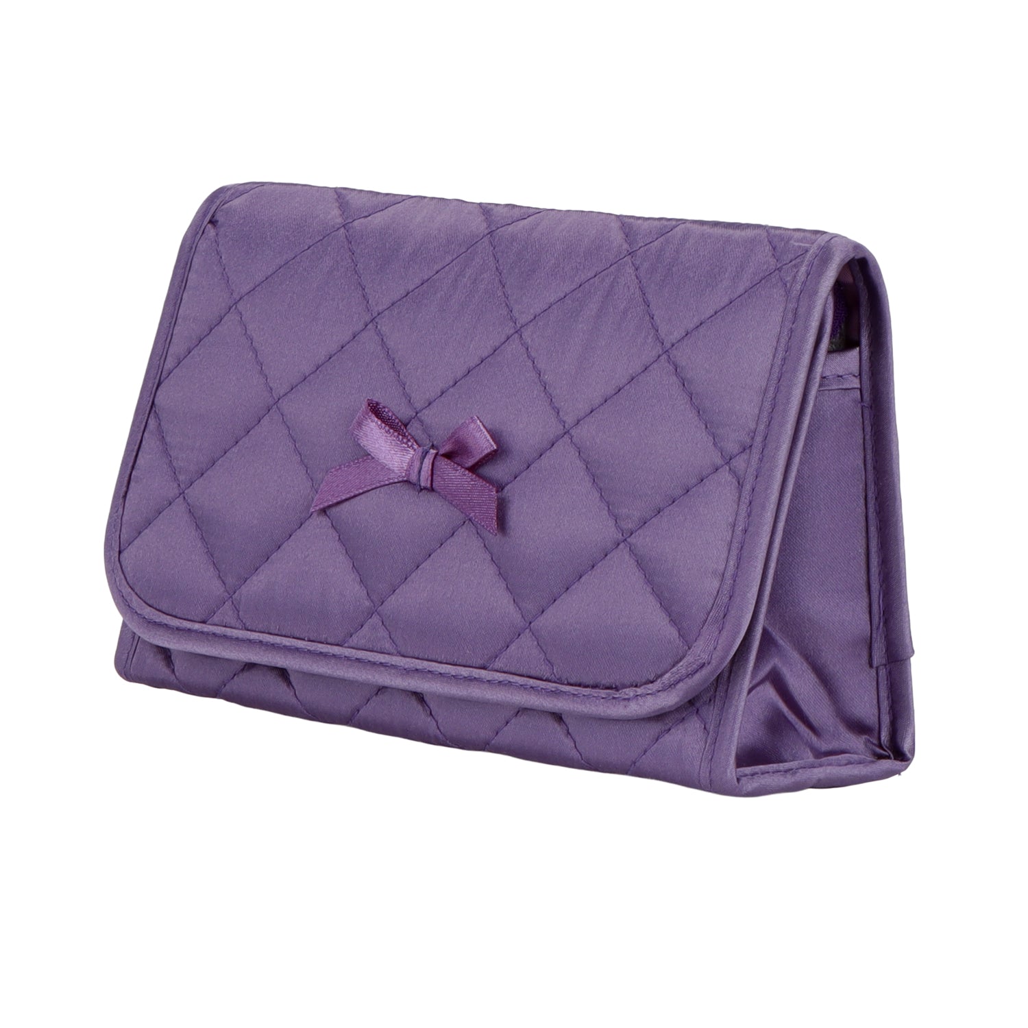 NaRaYa Satin Cosmetic Bag With Mirror S - NaRaYa