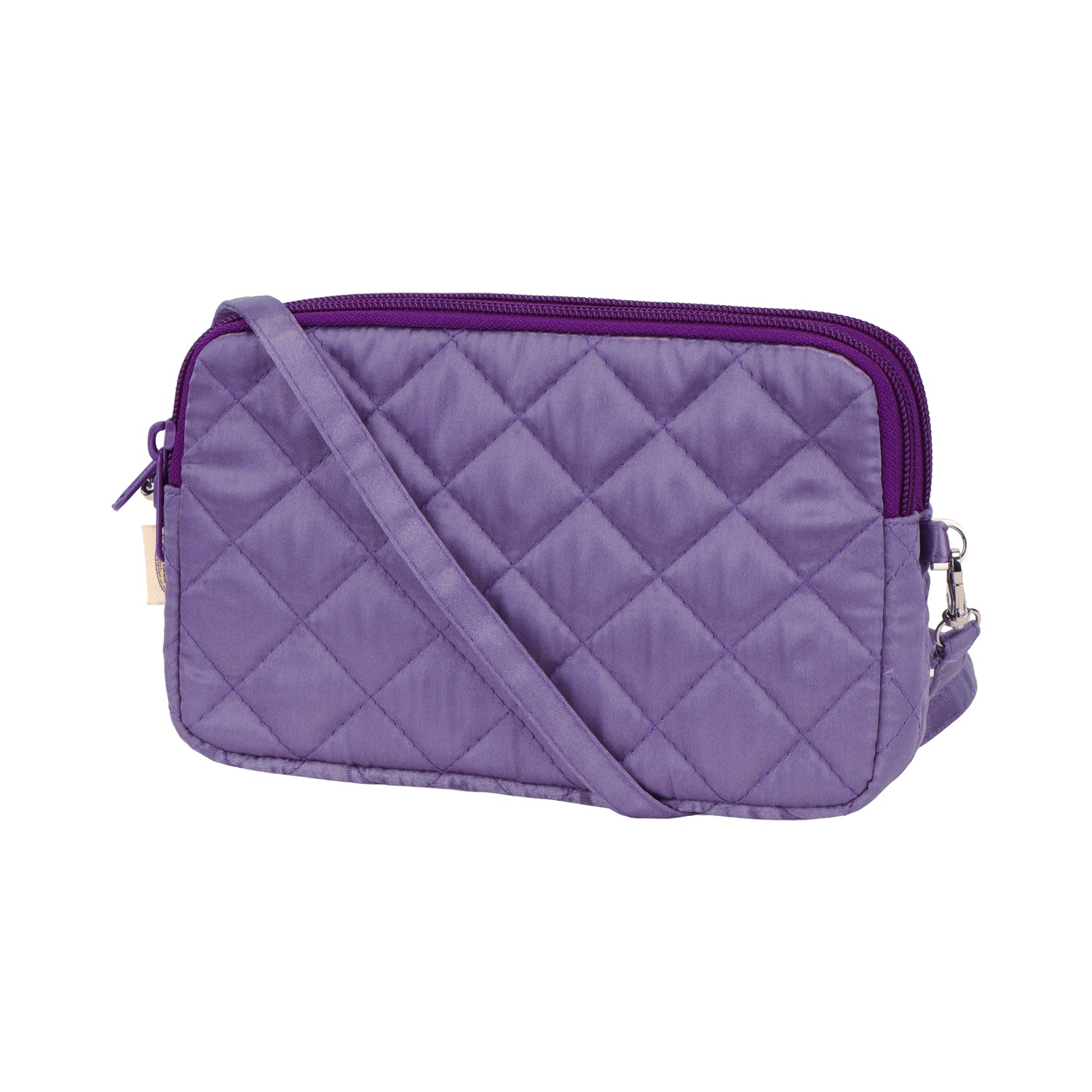 NaRaYa Satin Fabric Crossbody Bag - NaRaYa