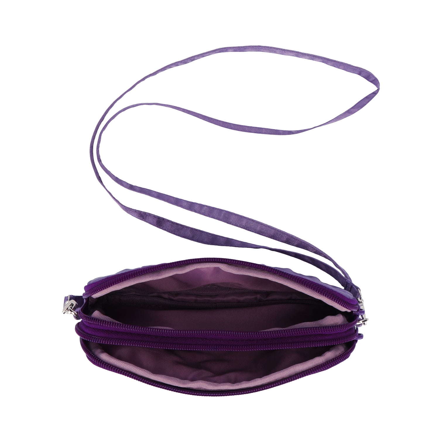 NaRaYa Satin Fabric Crossbody Bag - NaRaYa