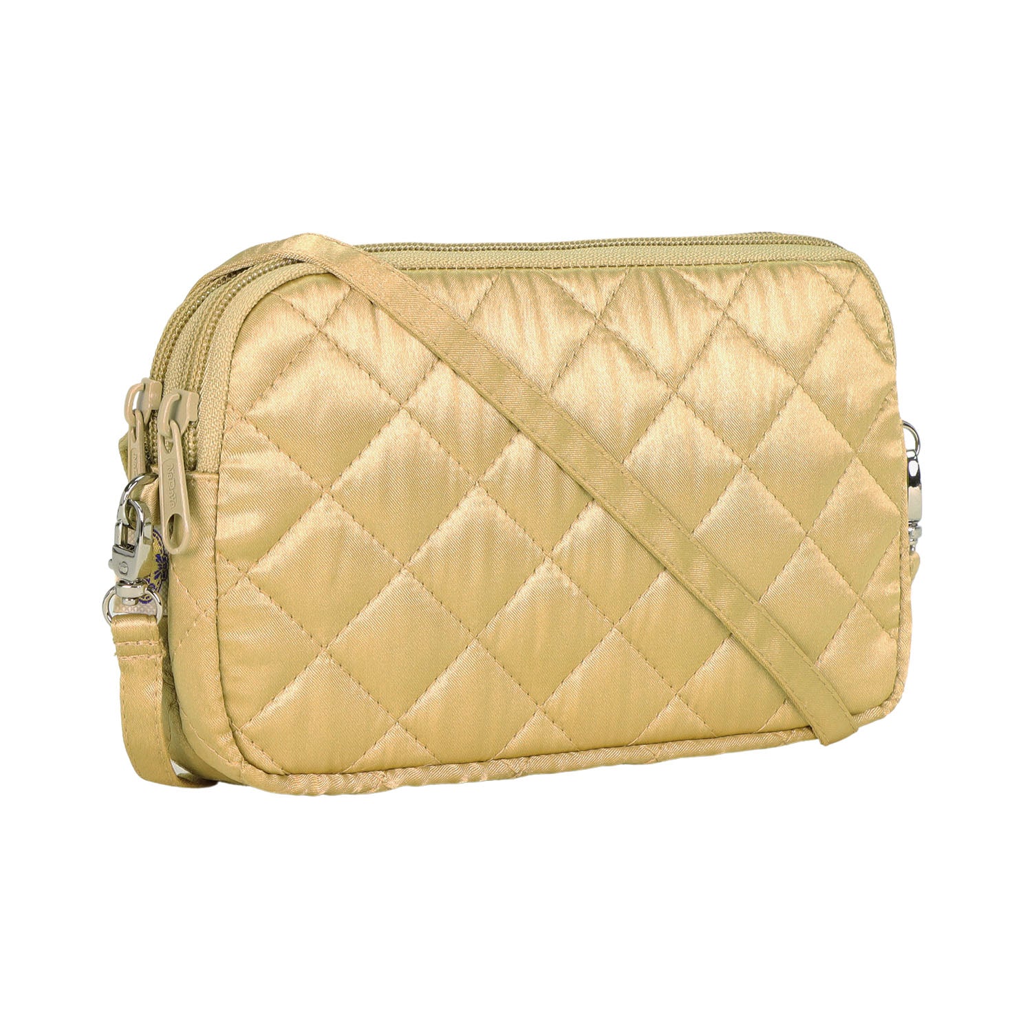 NaRaYa Satin Fabric Crossbody Bag - NaRaYa