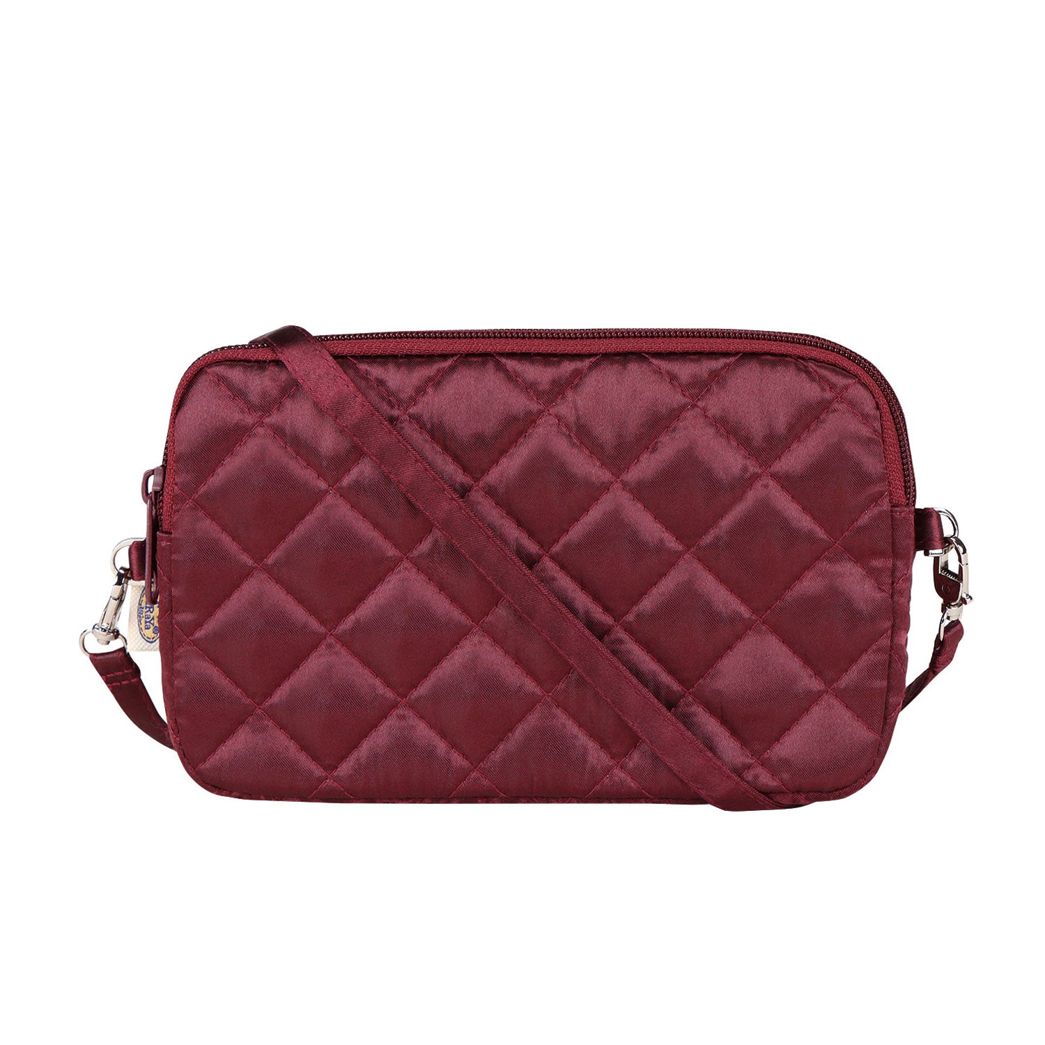 NaRaYa Satin Fabric Crossbody Bag - NaRaYa