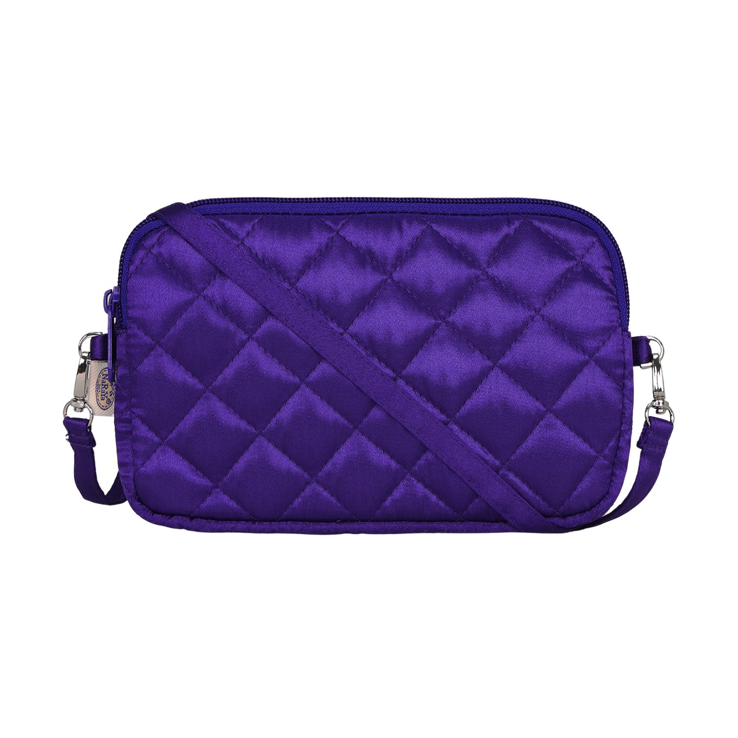 NaRaYa Satin Fabric Crossbody Bag - NaRaYa