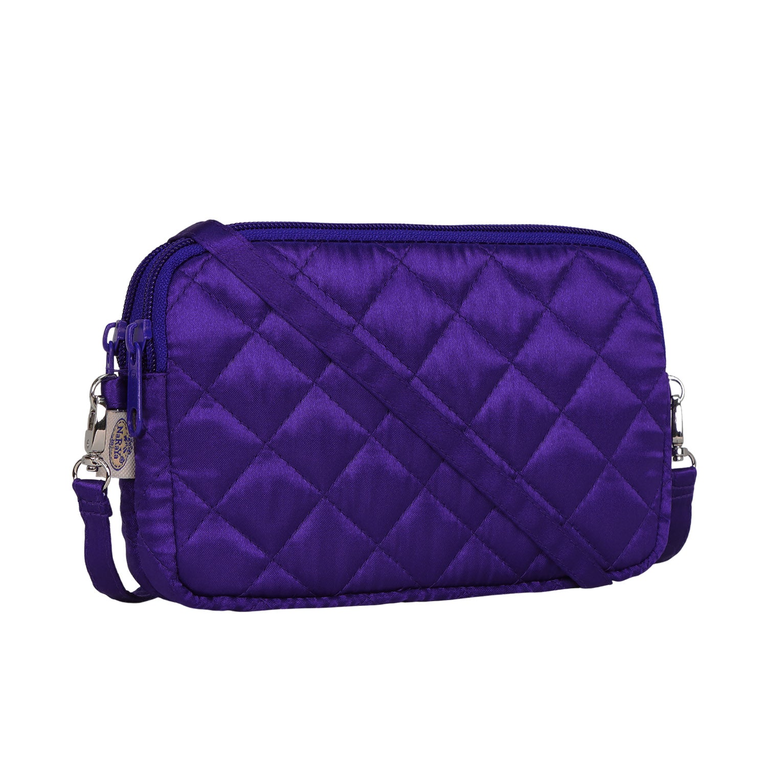 NaRaYa Satin Fabric Crossbody Bag - NaRaYa