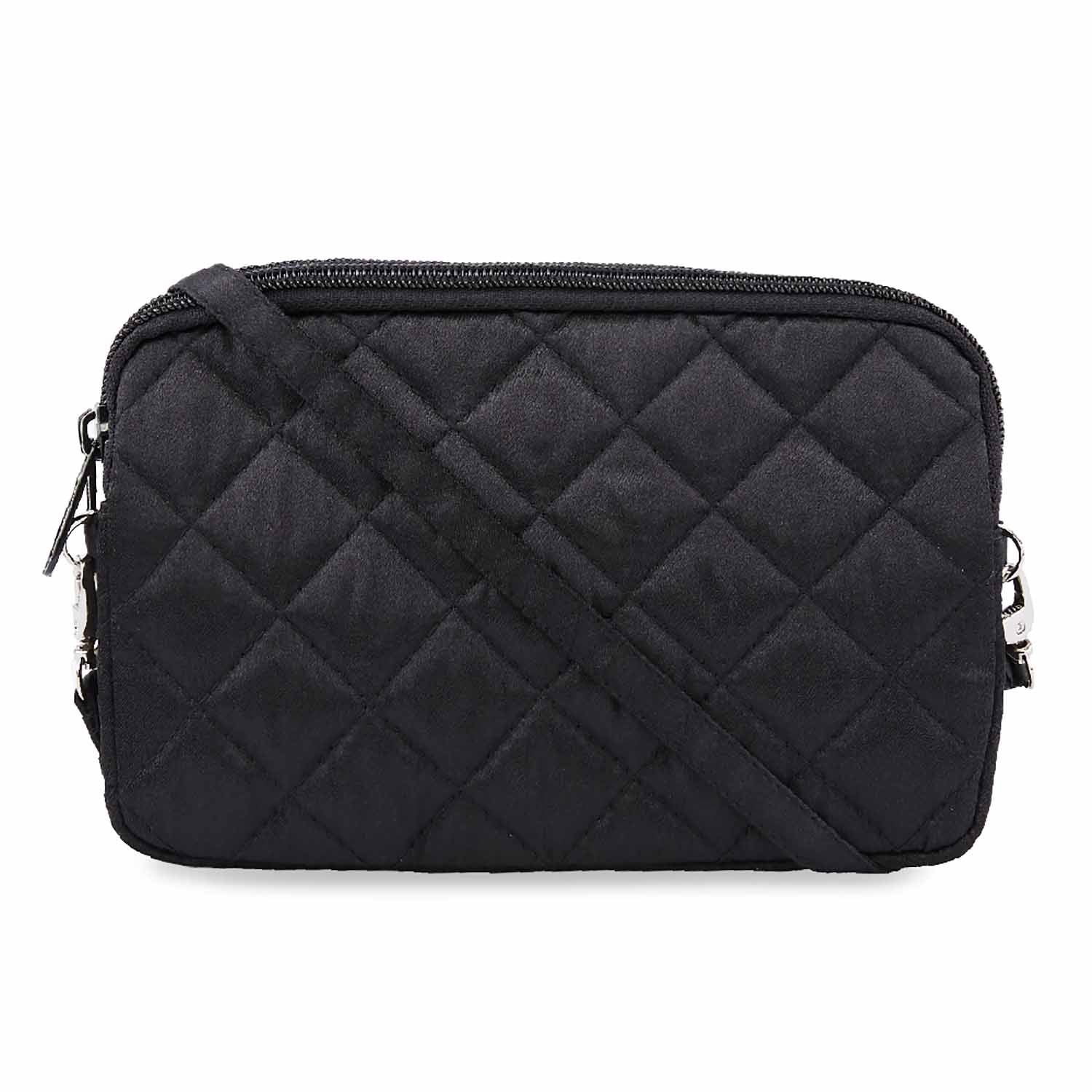 NaRaYa Satin Fabric Crossbody Bag - NaRaYa