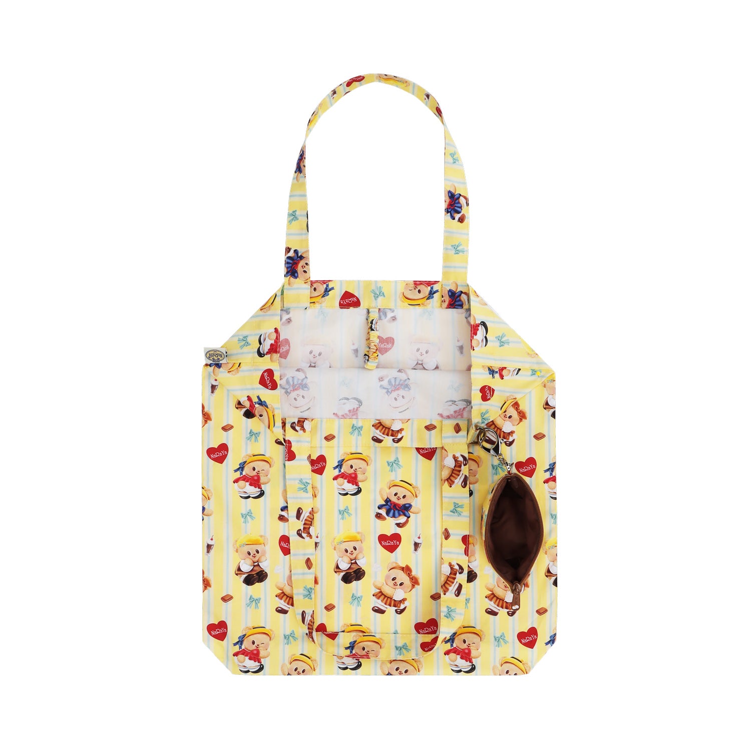NaRaYa x Butterbear Foldable Shopping Bag