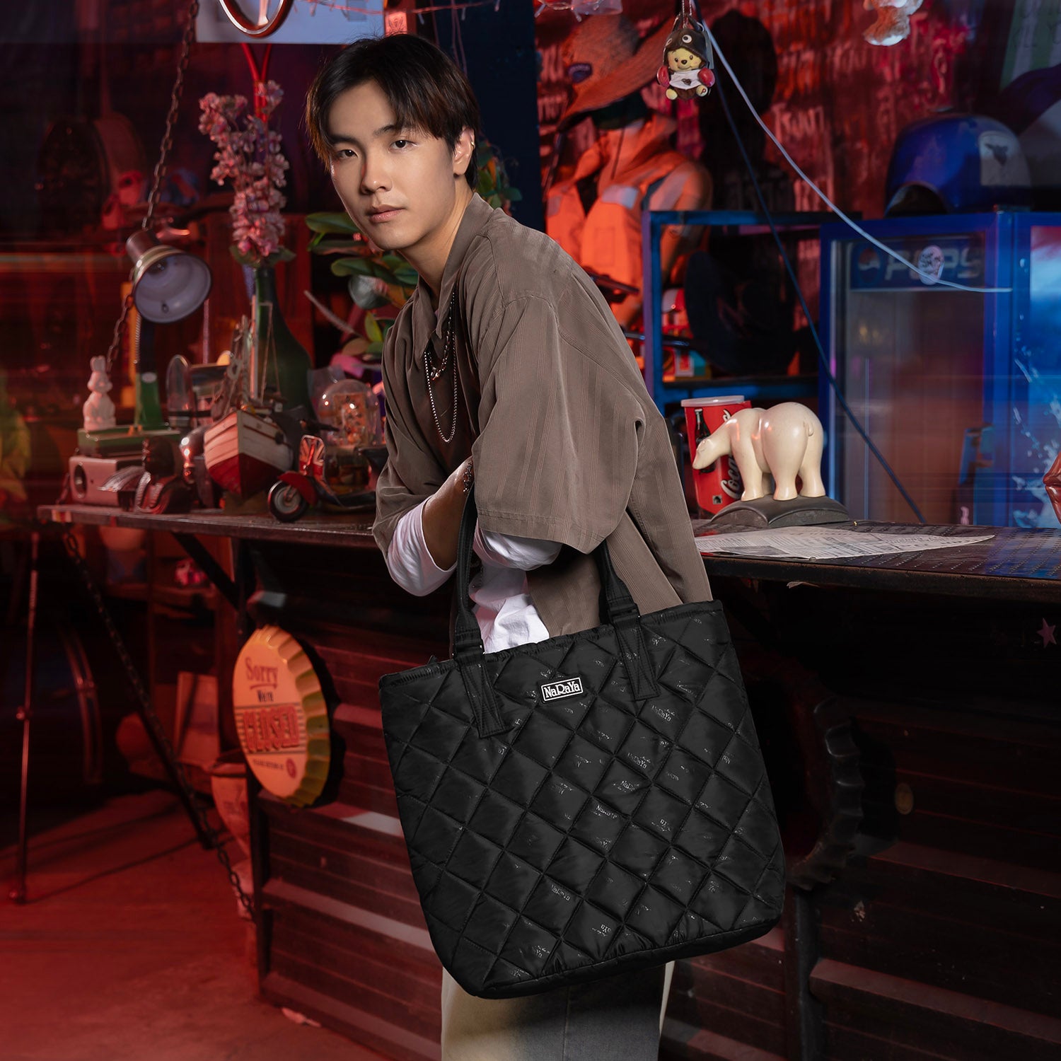 NaRaYa Bubble Up Tote Bag - NaRaYa