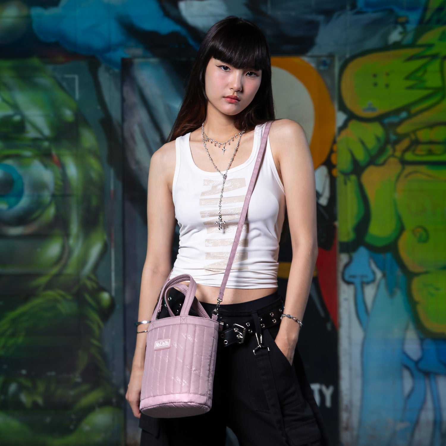 NaRaYa Bubble Up Crossbody Bag - NaRaYa