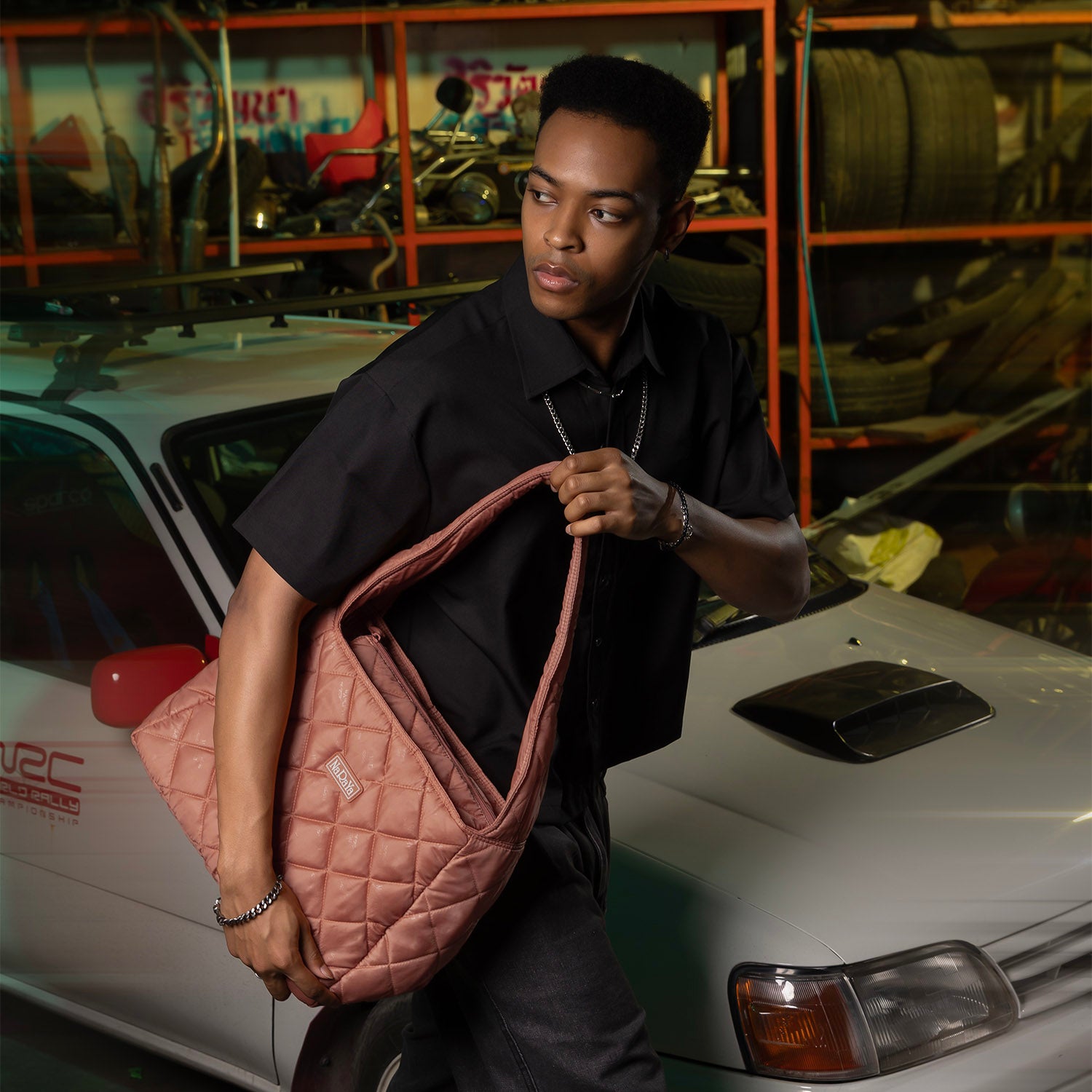 NaRaYa Bubble Up Hobo Bag