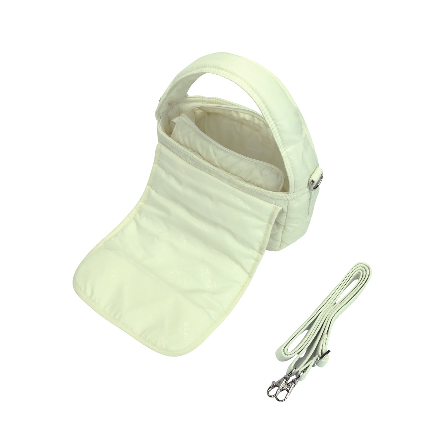 กระเป๋าสะพายข้างทรงโค้งแบบใช้งานได้ 2 รูปแบบ Bubble Up