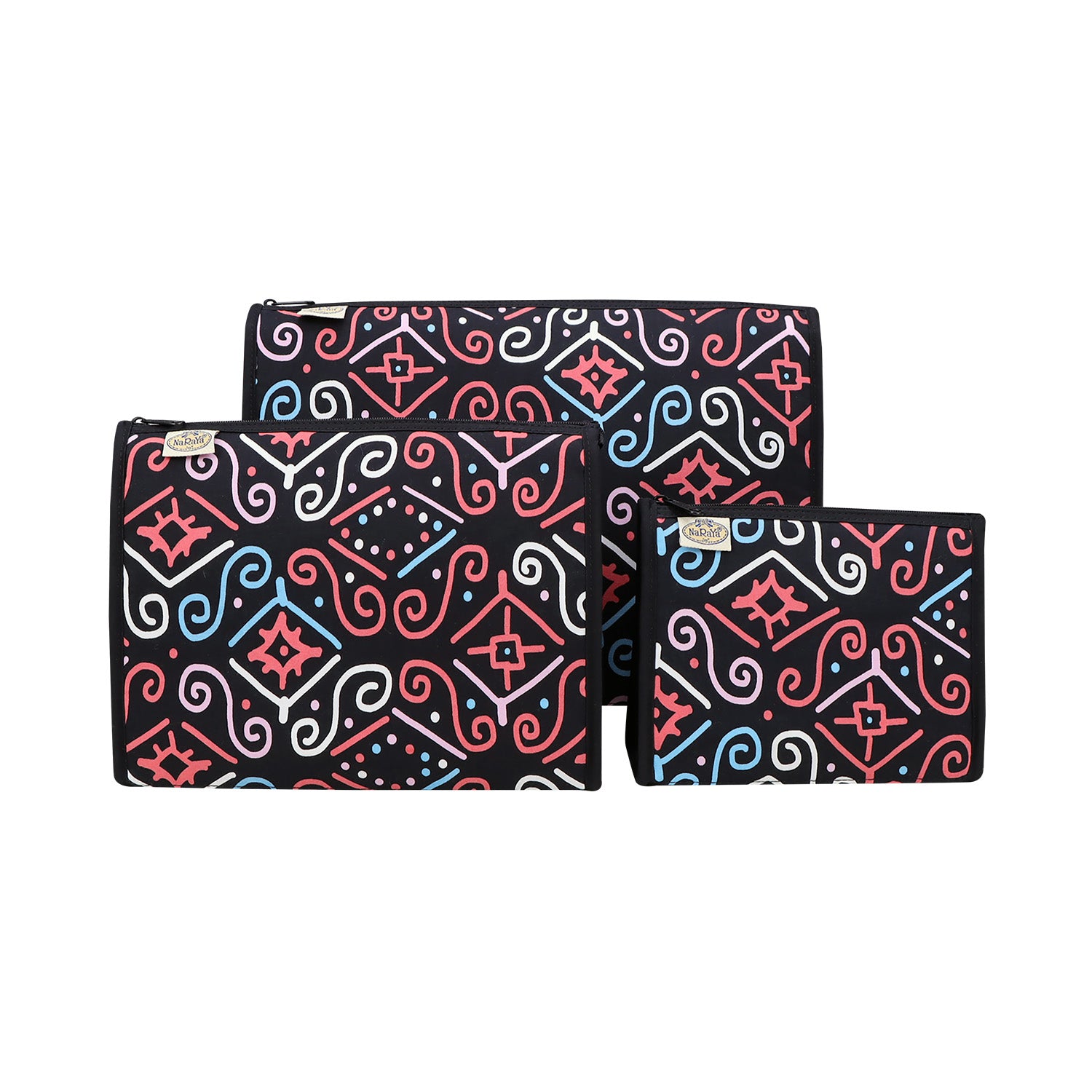 NaRaYa Cosmetic Bags Set Of 3 - NaRaYa