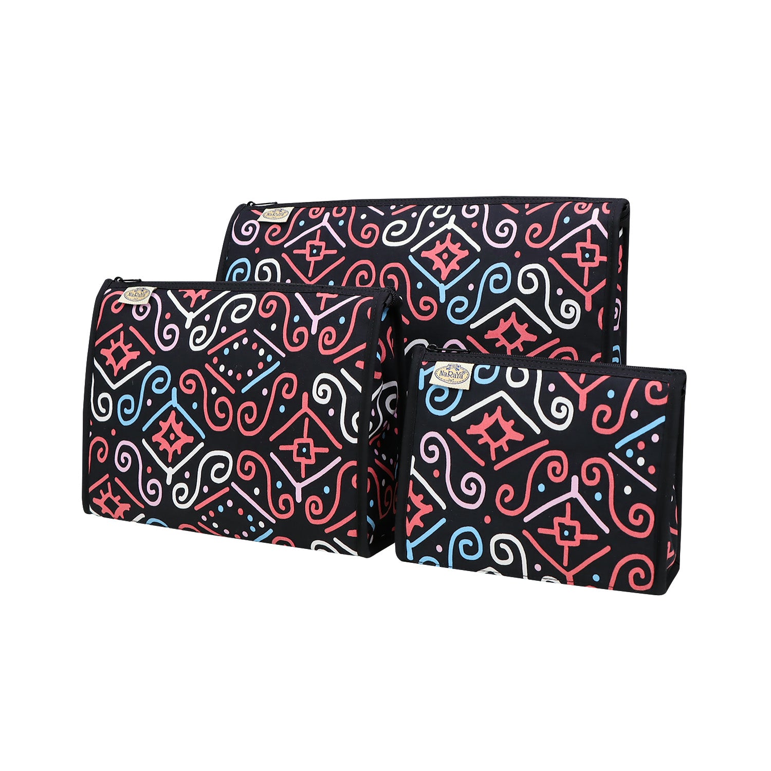 NaRaYa Cosmetic Bags Set Of 3 - NaRaYa