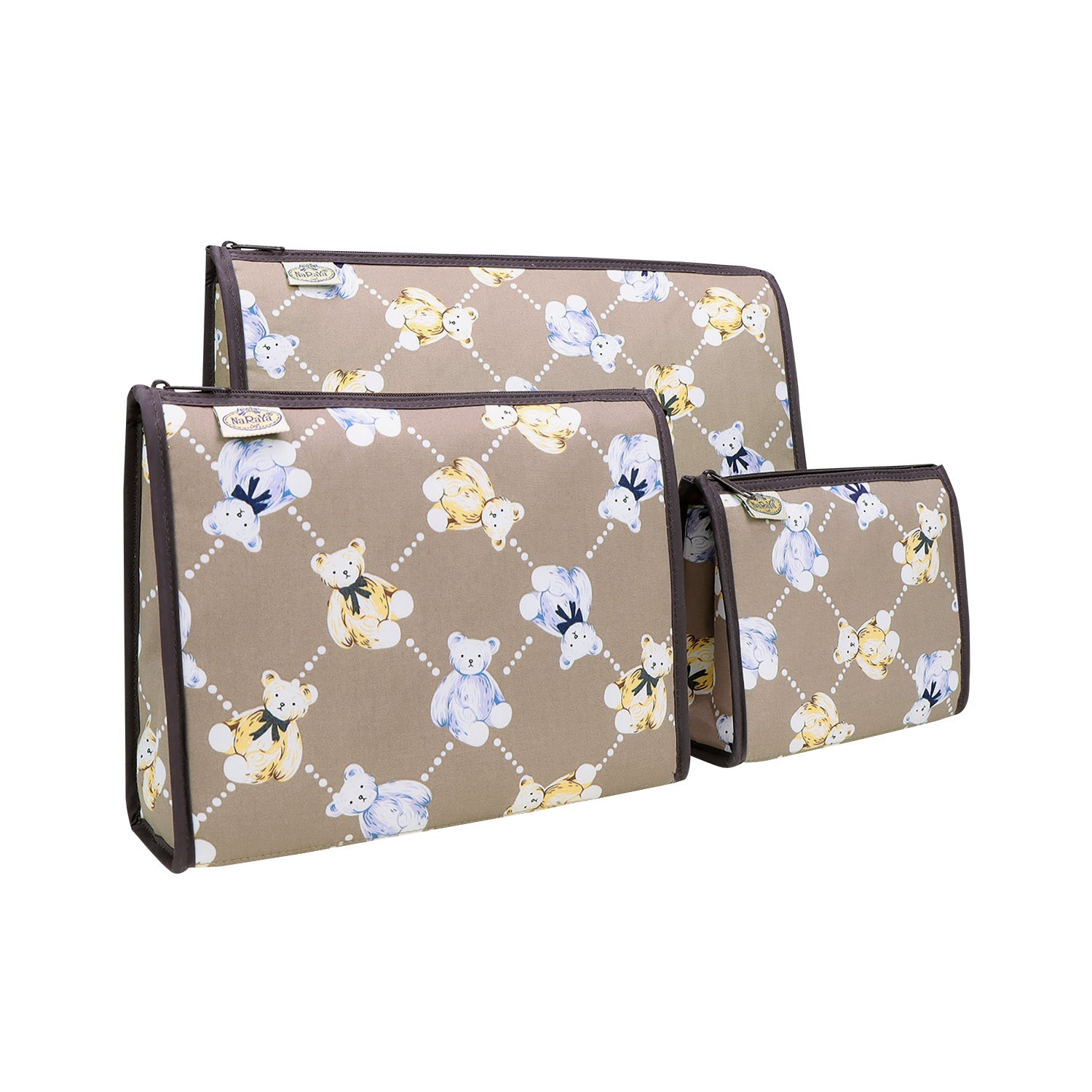 NaRaYa Cosmetic Bags Set Of 3 - NaRaYa