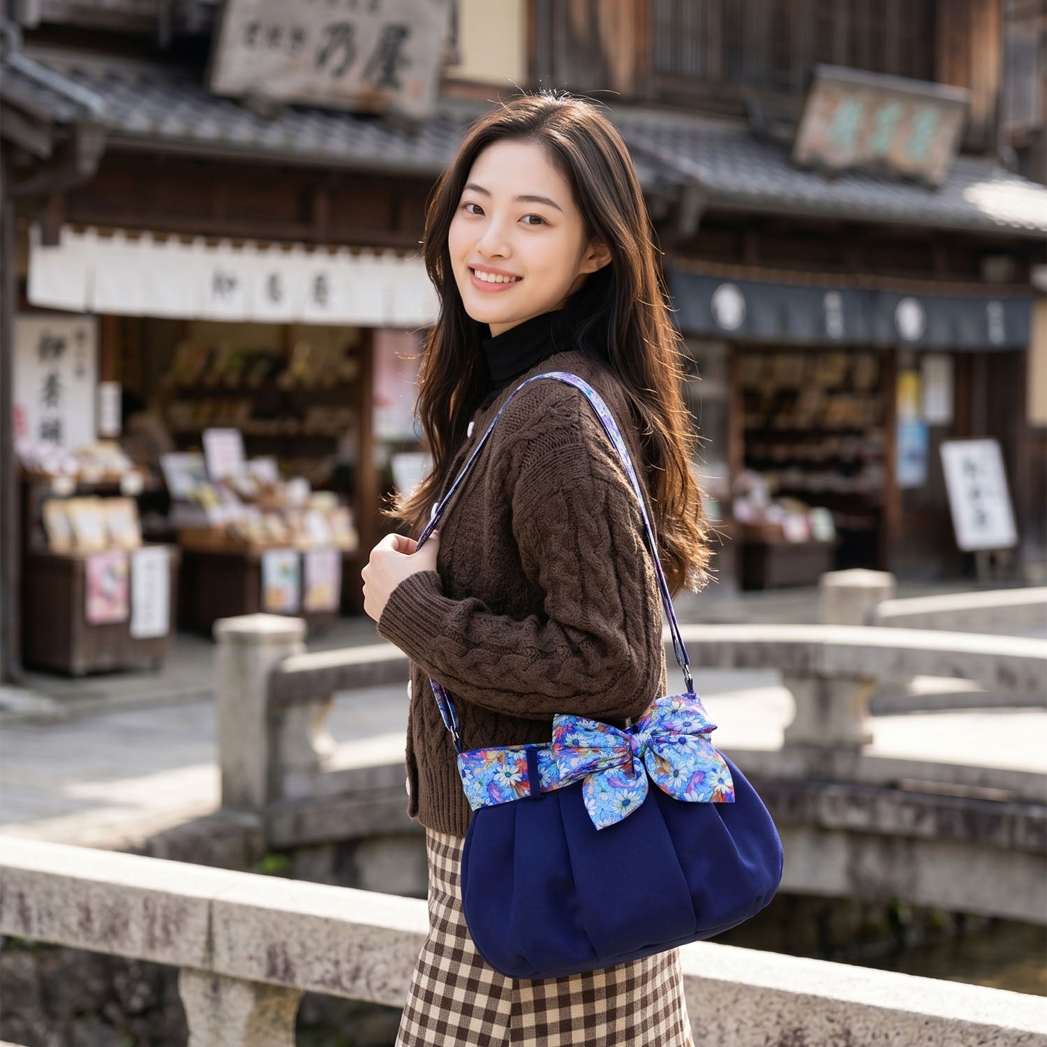NaRaYa Arie Rached Shoulder Bag