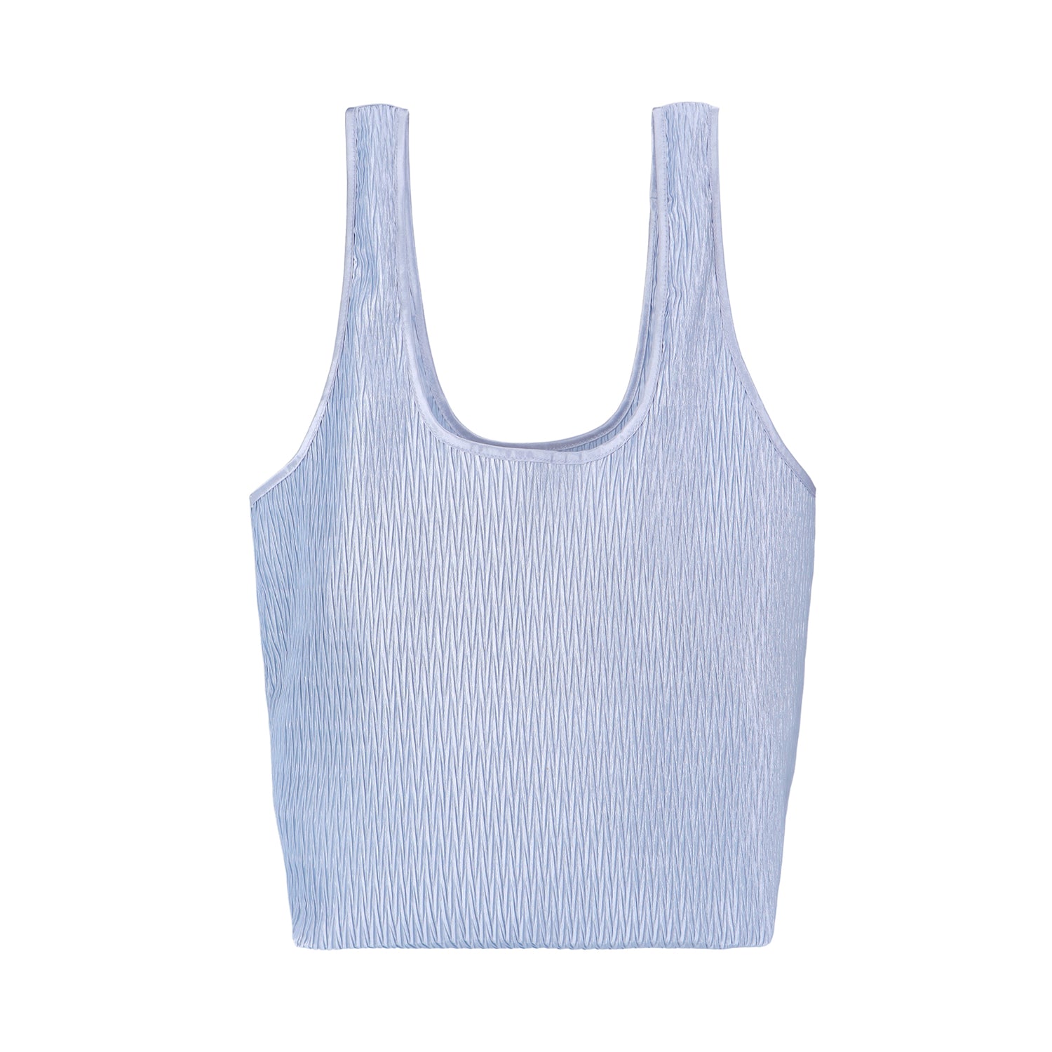 Pleated Satin 手提包