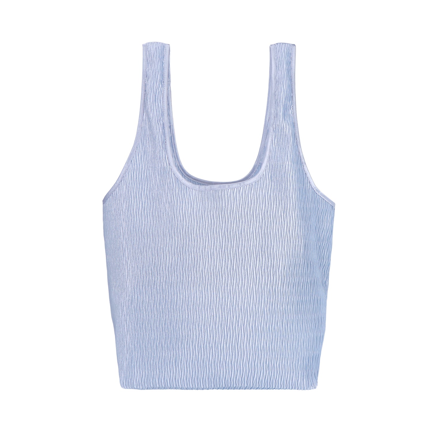 Pleated Satin 手提包