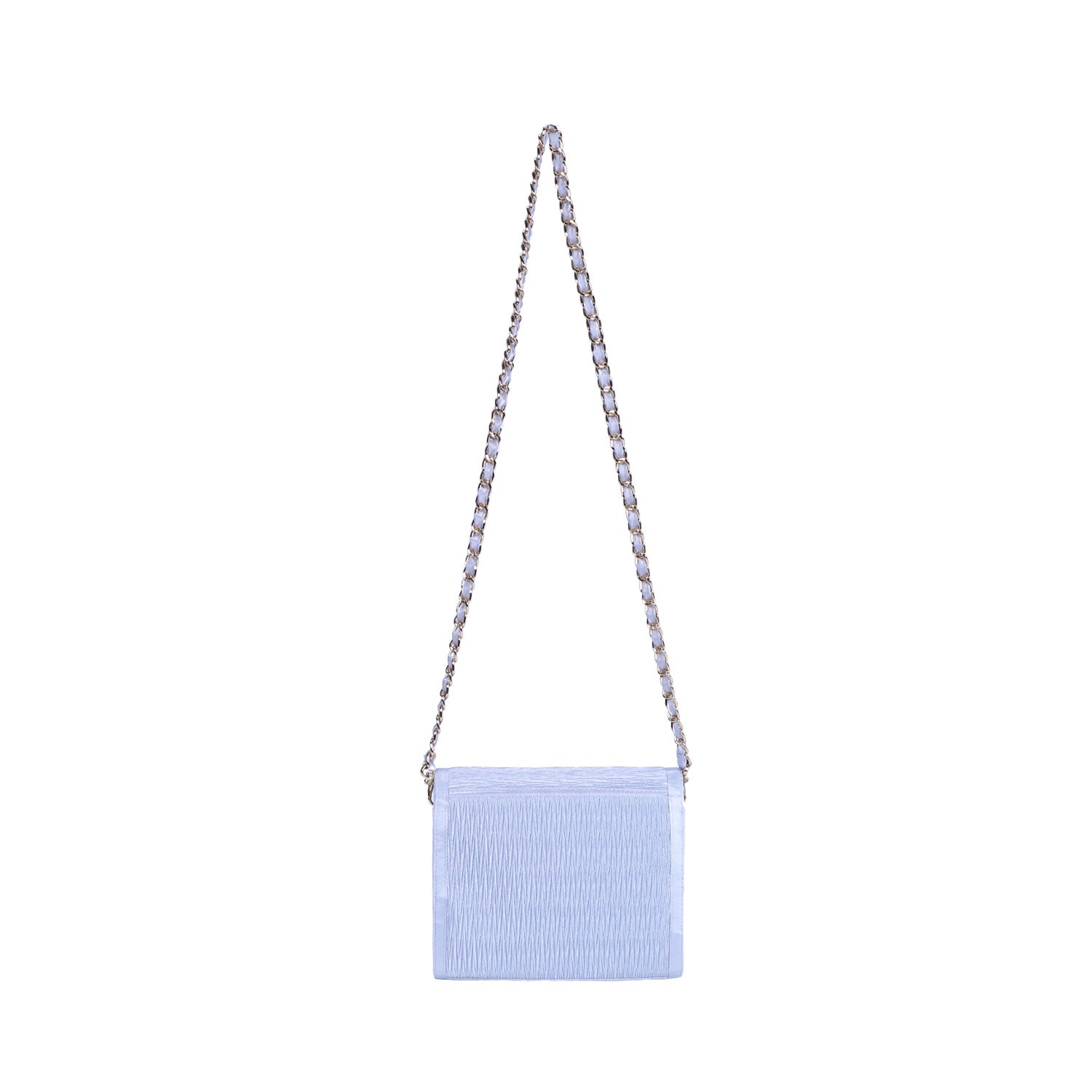 NaRaYa Pleated Satin Crossbody bag
