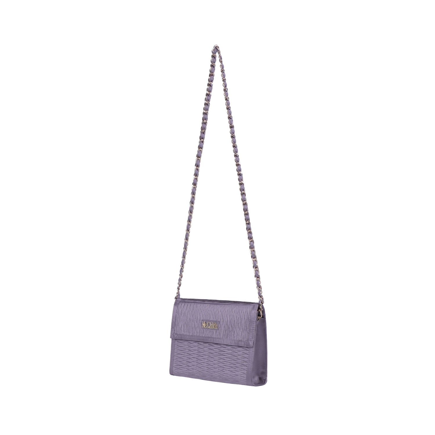 NaRaYa Pleated Satin Crossbody bag
