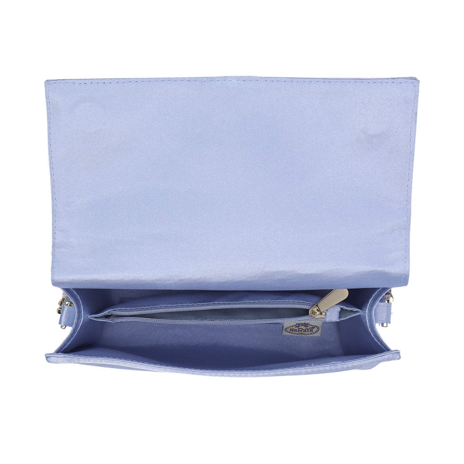 NaRaYa Pleated Satin Crossbody bag