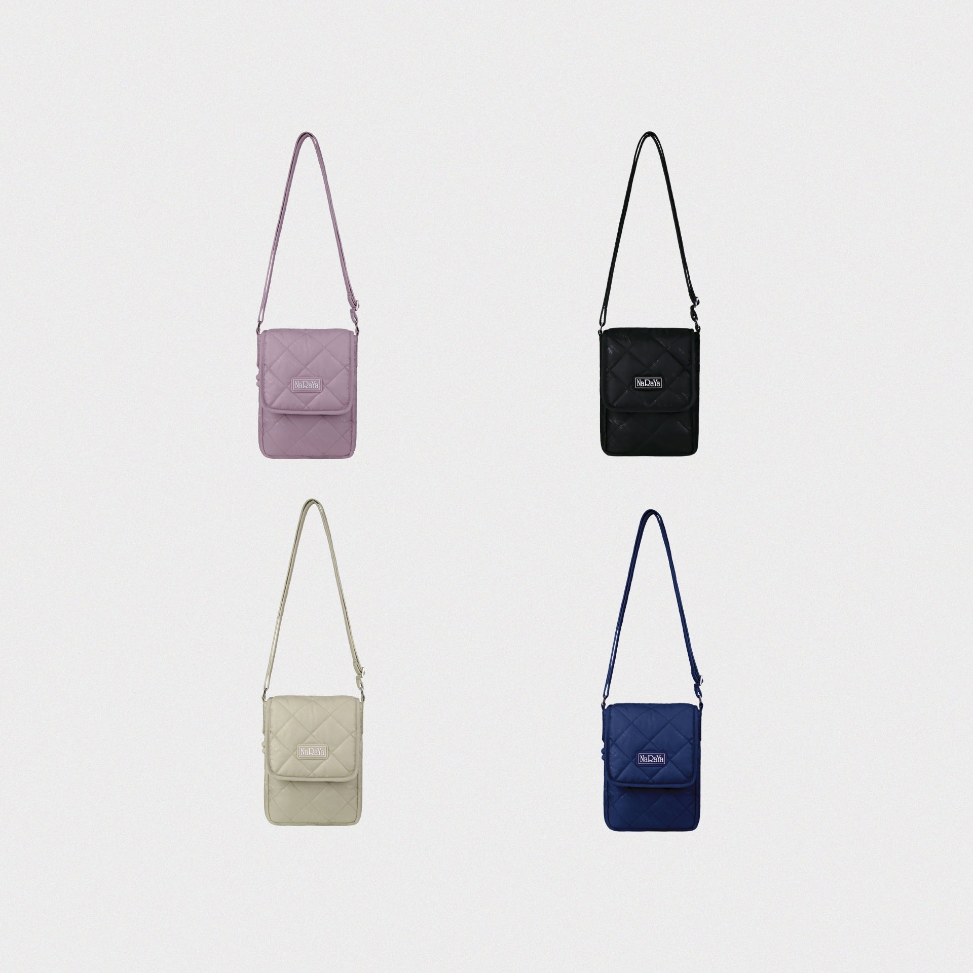 NaRaYa Bubble Up Vertical Flap Crossbody Bag