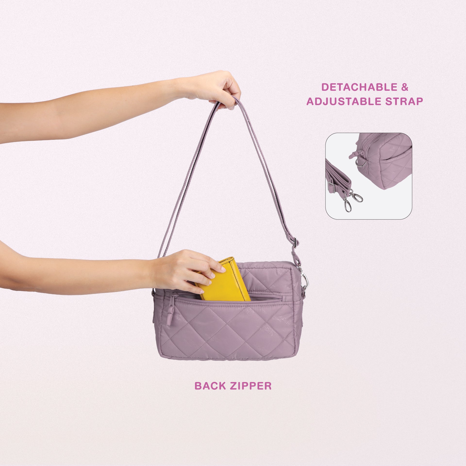 NaRaYa Bubble Up Crossbody Bag - NaRaYa