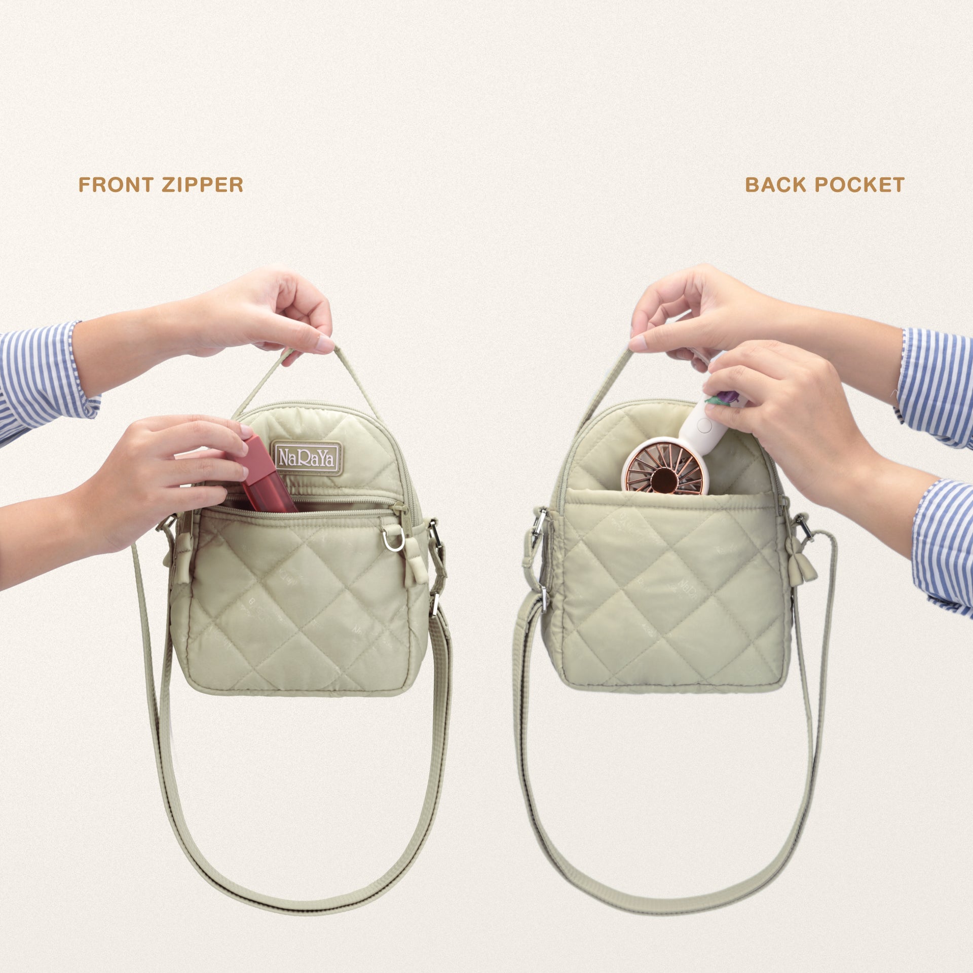 NaRaYa Bubble Up Mini Crossbody Bag - NaRaYa