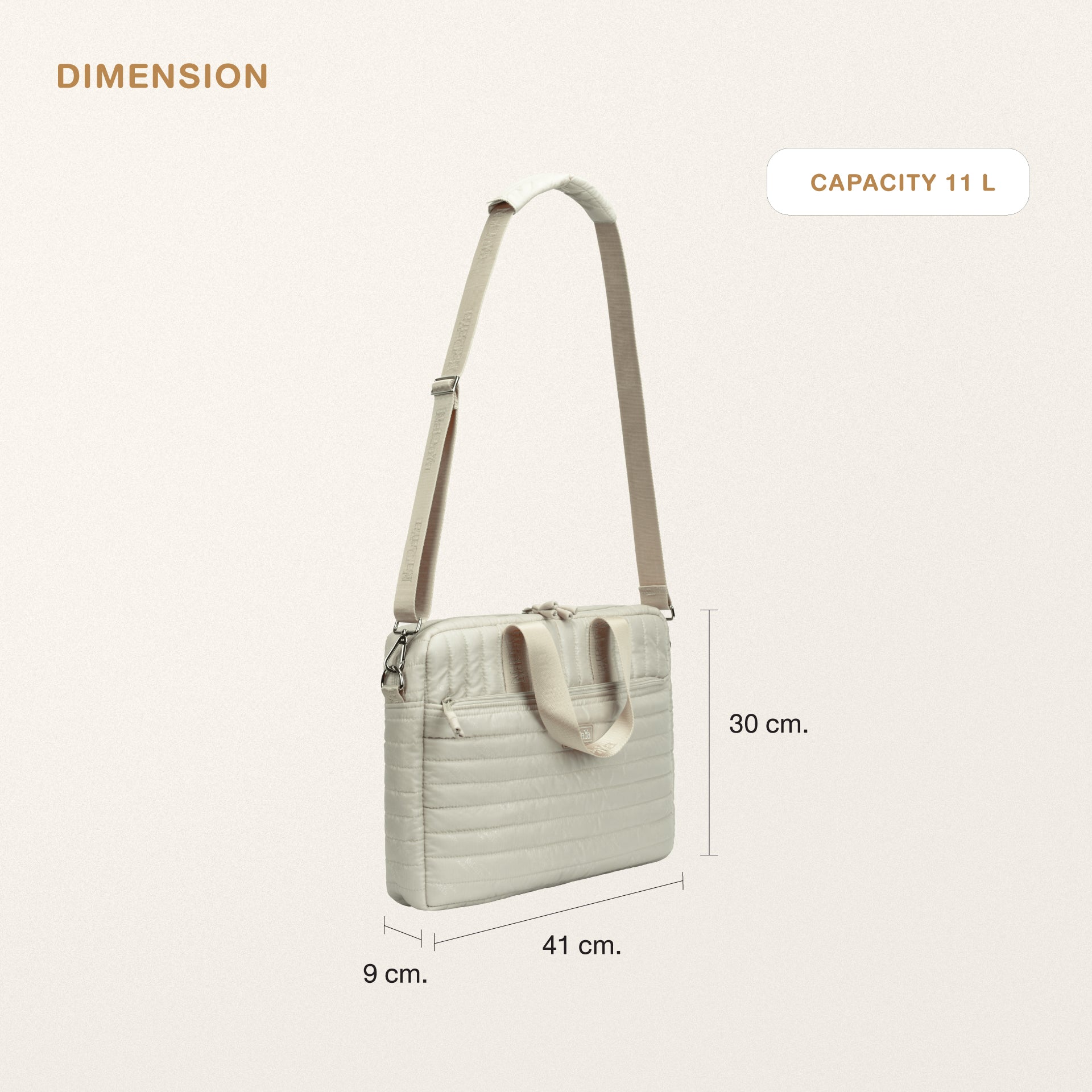 NaRaYa Bubble Up Messenger Bag - NaRaYa