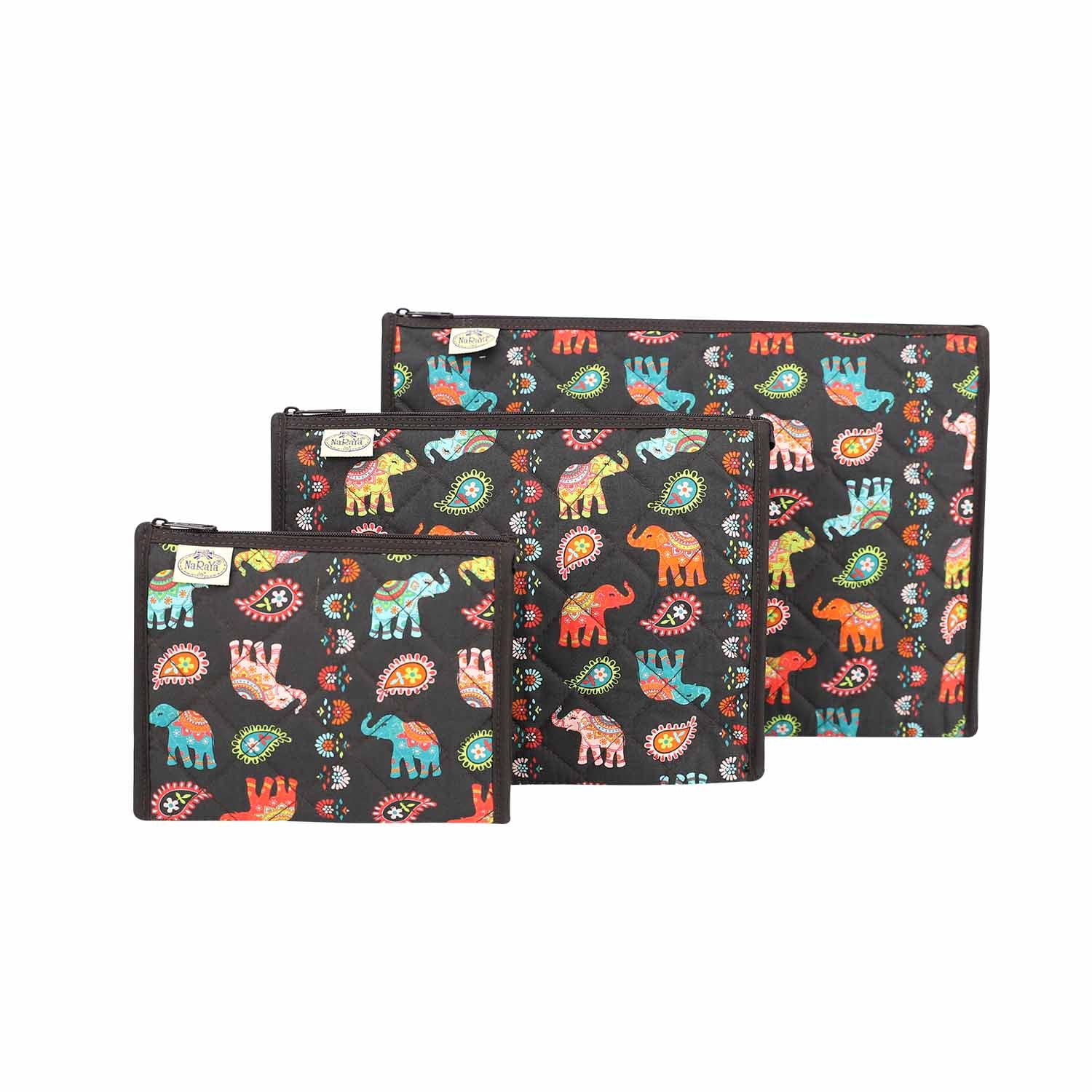 NaRaYa Cosmetic Bags (Set Of 3) - NaRaYa