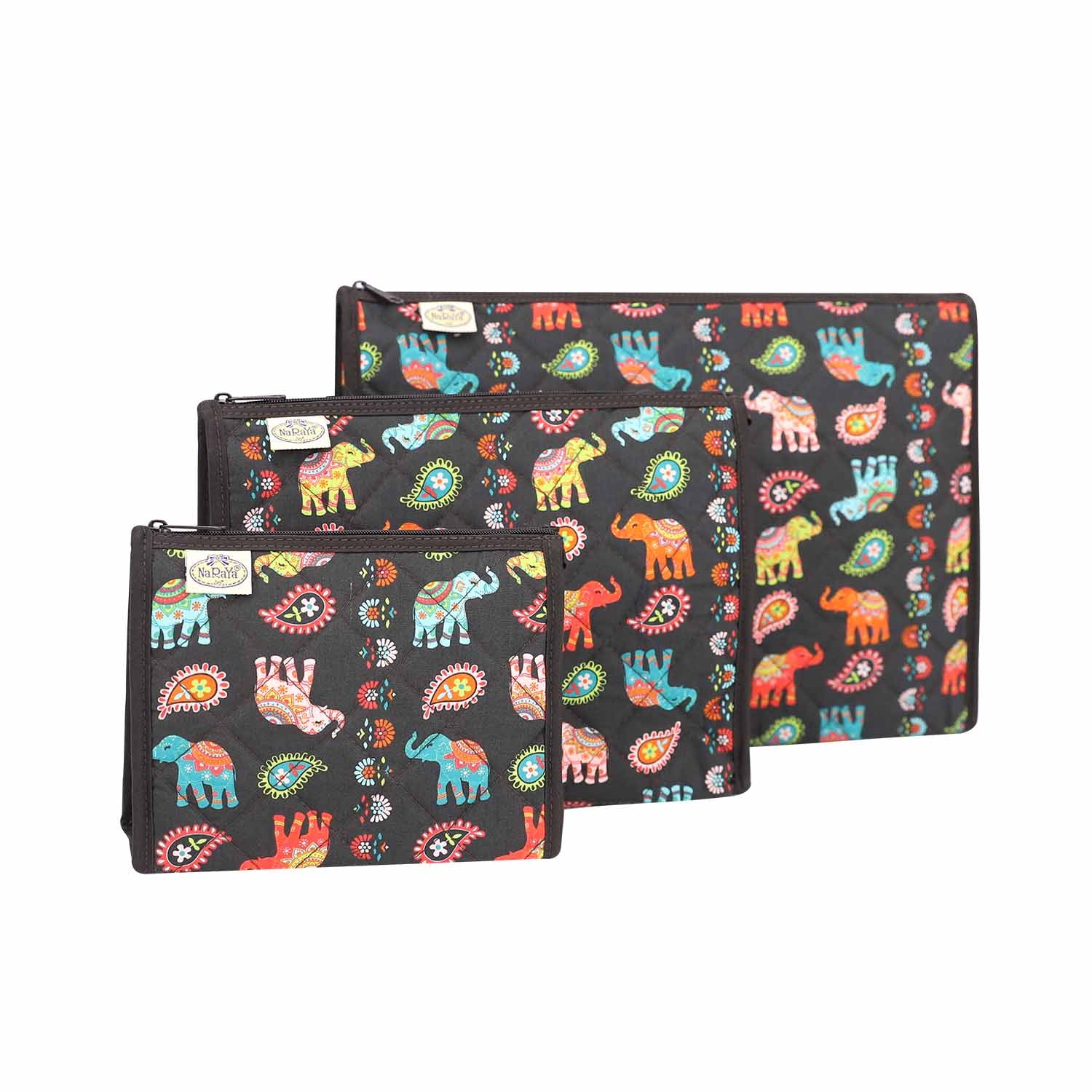 NaRaYa Cosmetic Bags (Set Of 3) - NaRaYa