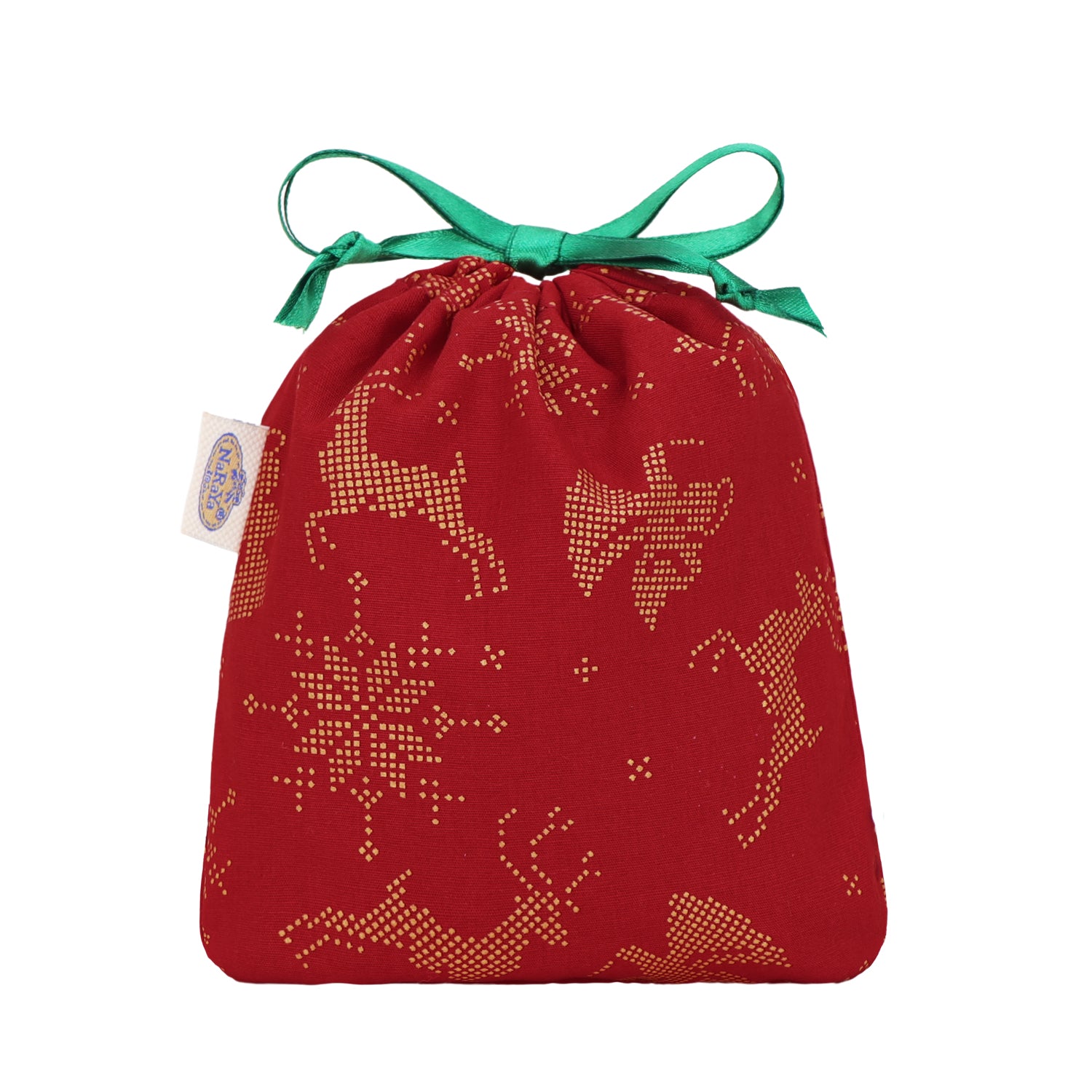 纳拉亚圣诞节拉链袋