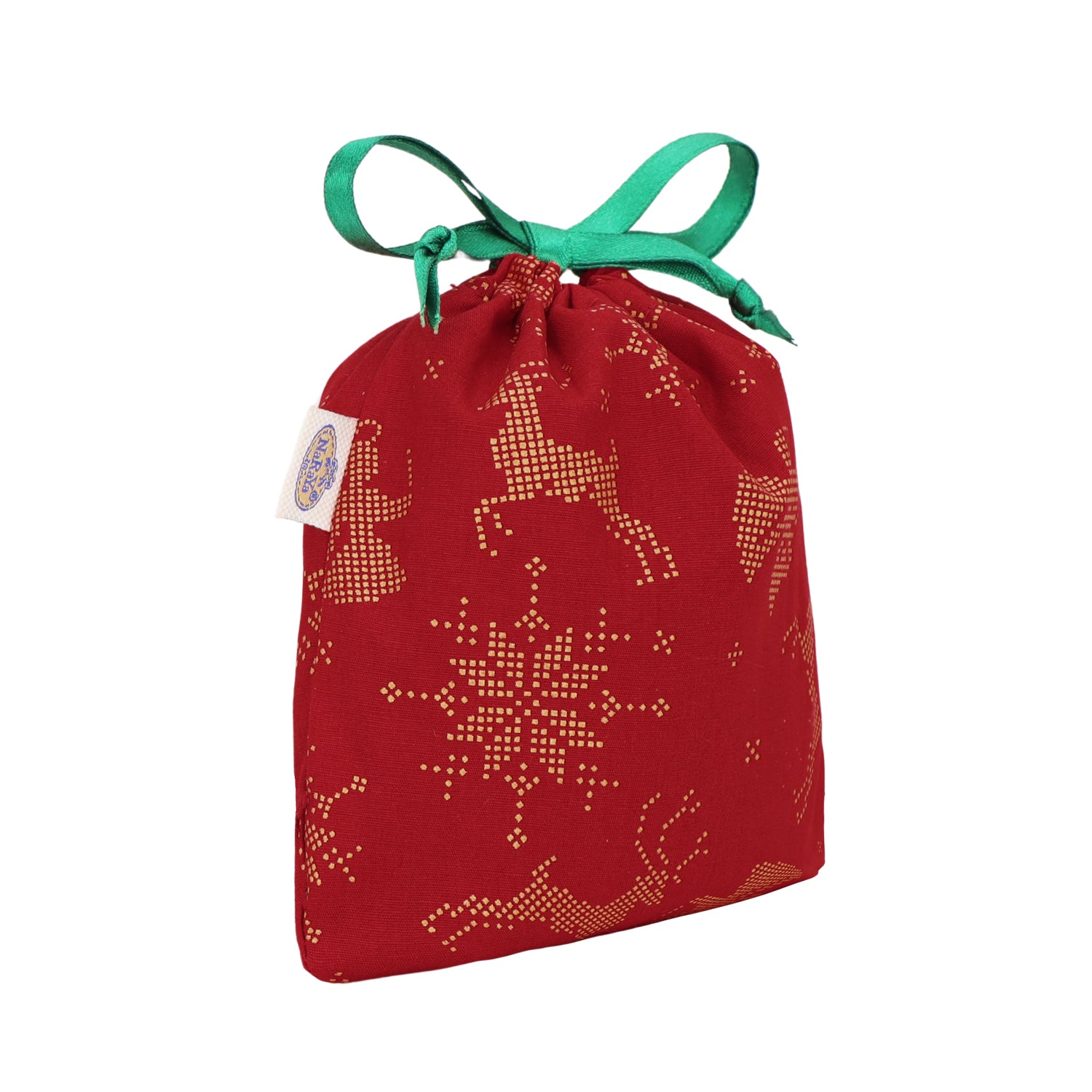 纳拉亚圣诞节拉链袋