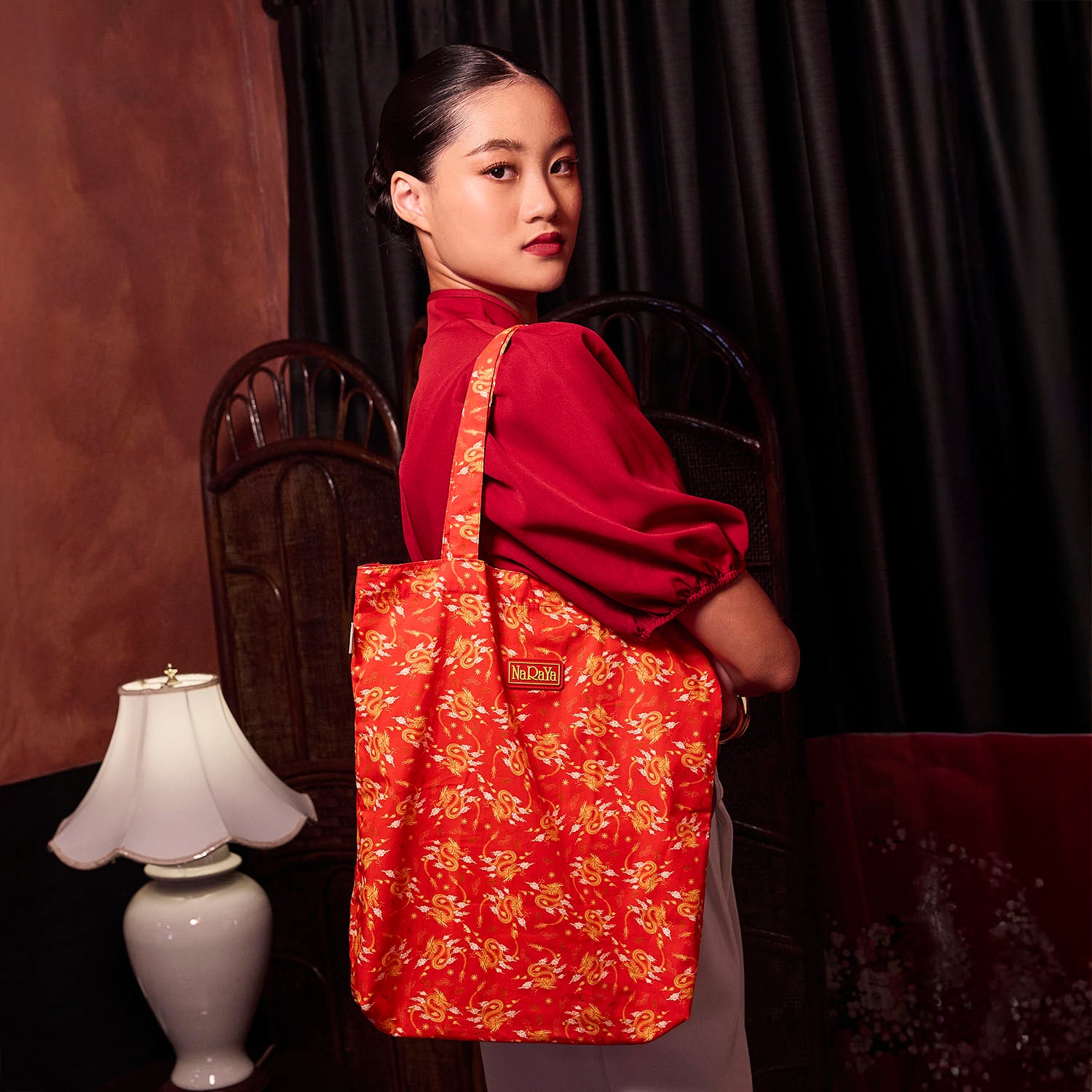 NaRaYa - Chinese New Year Foldable Shopping Bag