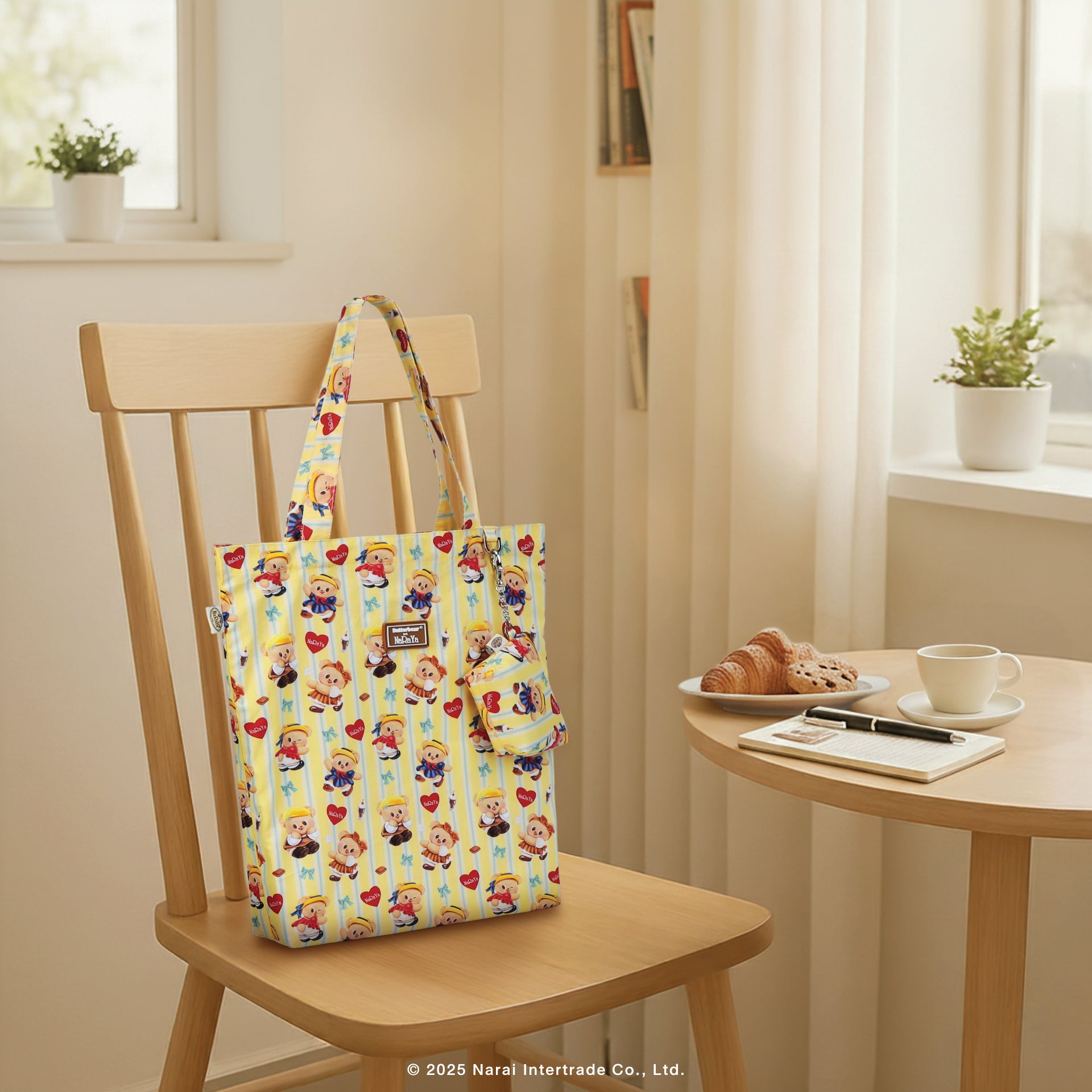 NaRaYa x Butterbear Foldable Shopping Bag